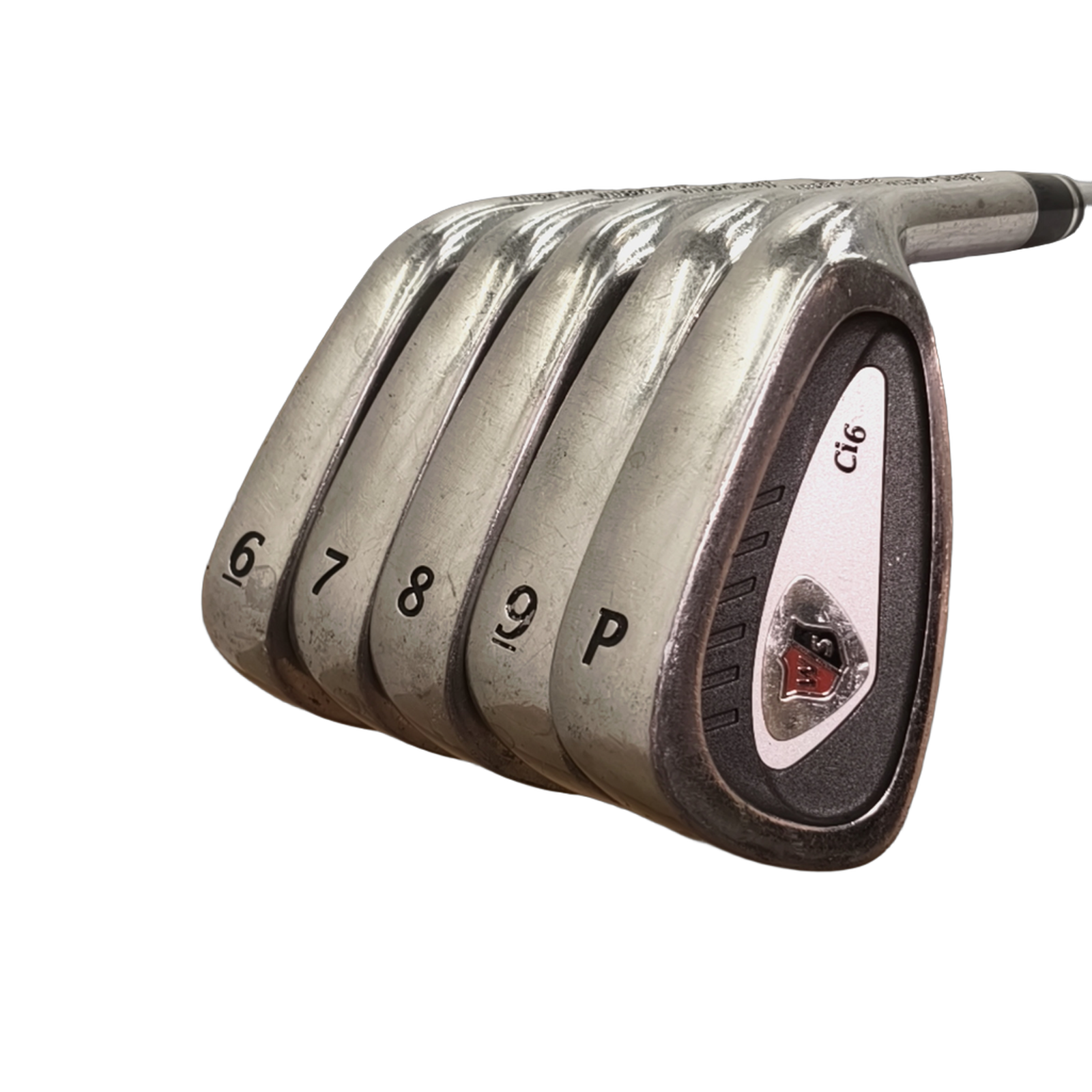 Wilson Staff Ci6 Jernsæt / 6-PW / Flex Stiff / Stål [model:birefnet-general] [bg:handrolled]