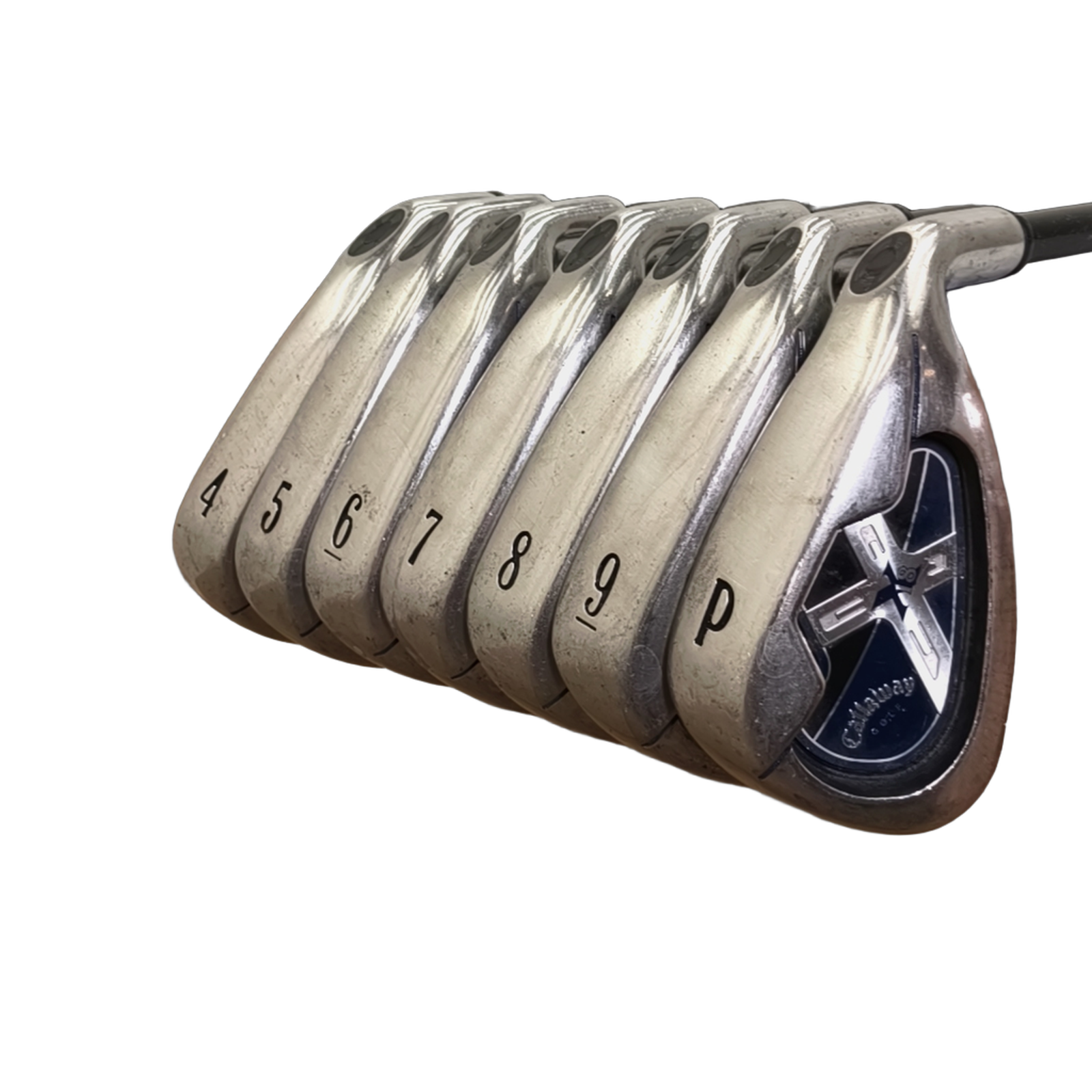 Callaway X18 Jernsæt / 4-PW / Flex Regular / Grafit [model:birefnet-general] [bg:handrolled]