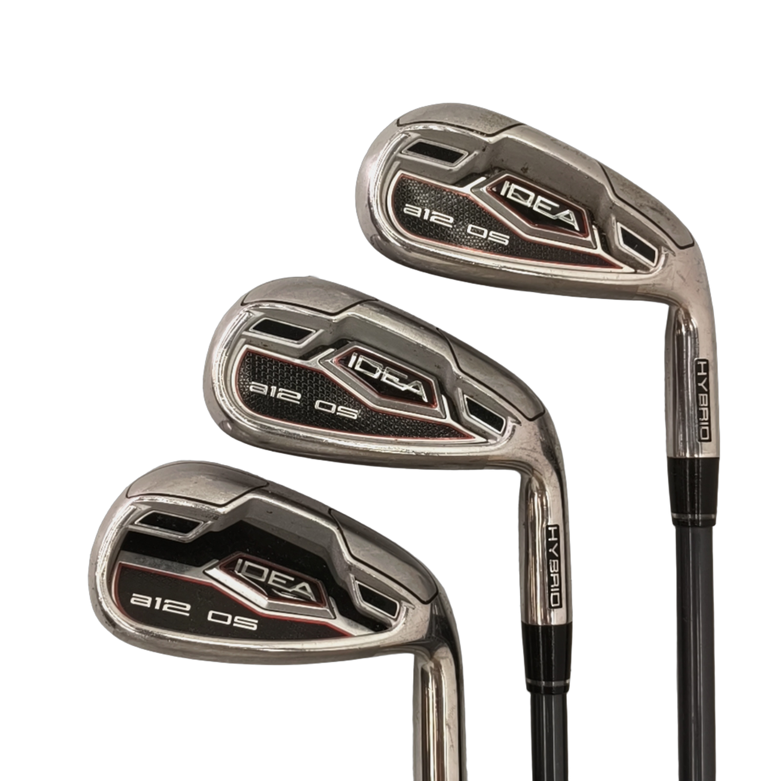 Adams Idea a12 OS Jernsæt / 7-PW+SW / Flex Regular / Grafit [model:birefnet-general] [bg:handrolled]
