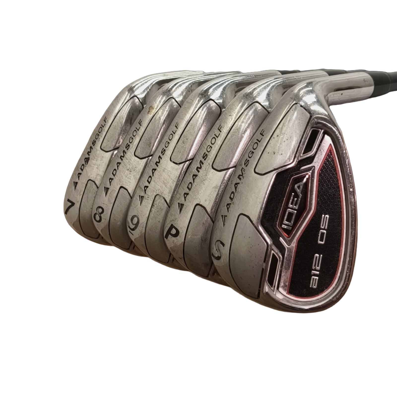 Adams Idea a12 OS Jernsæt / 7-PW+SW / Flex Regular / Grafit [model:birefnet-general] [bg:handrolled]