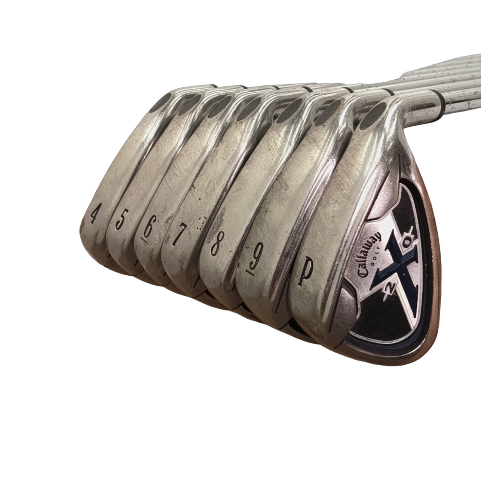 Callaway X20 Jernsæt / 4-PW / Flex Uniflex / Stål [model:birefnet-general] [bg:handrolled]