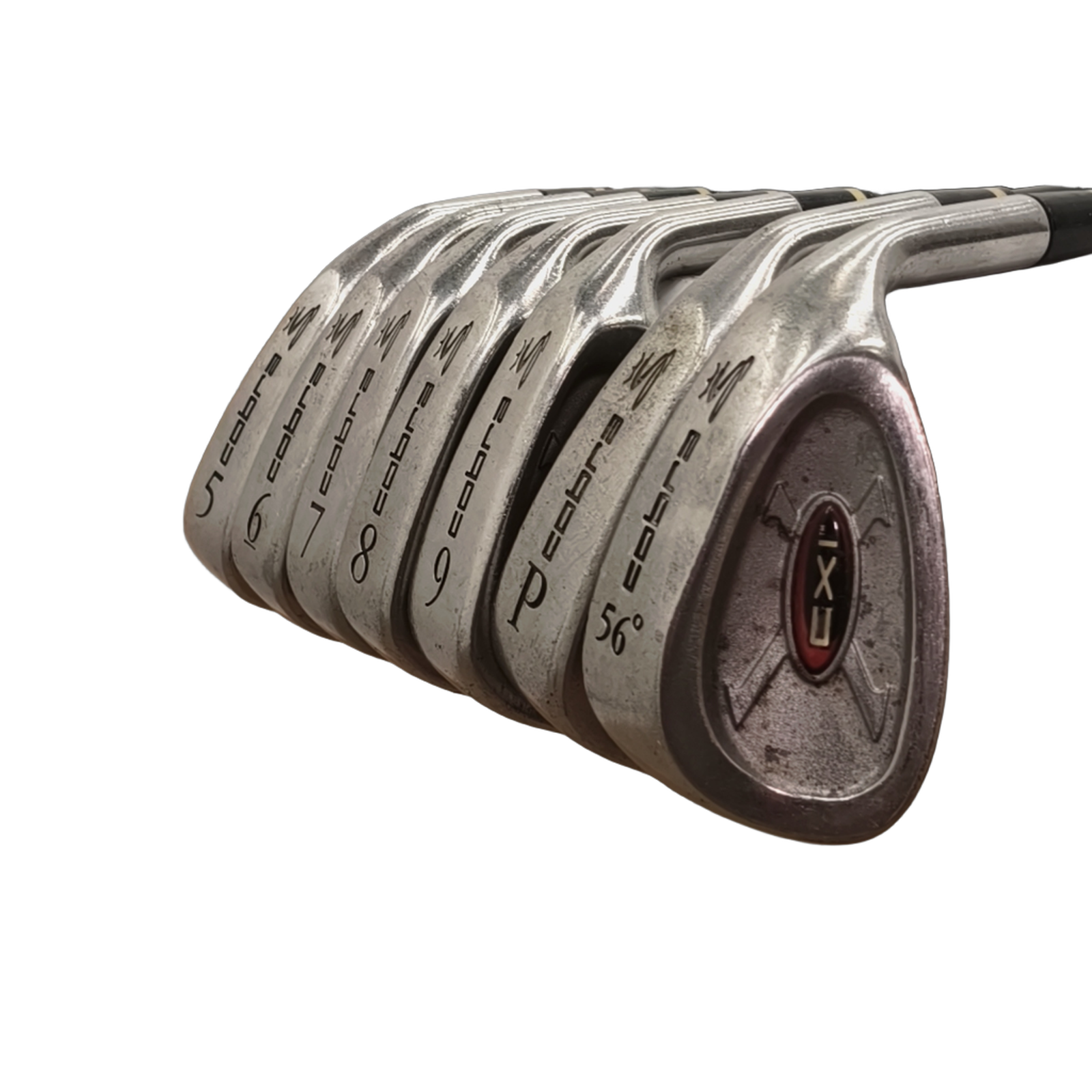 Cobra CXi Jernsæt / 5-PW+SW / Flex Regular / Grafit [model:birefnet-general] [bg:handrolled]
