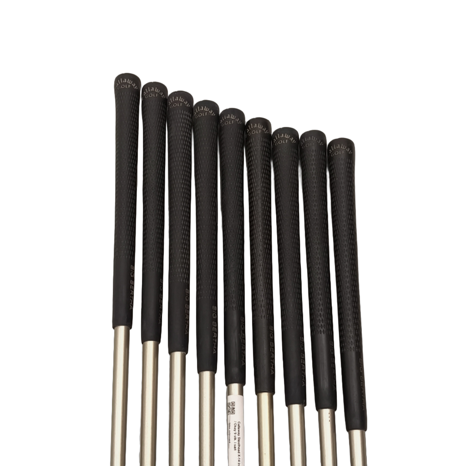 Venstre Callaway Steelhead X-14 Jernsæt / 3-PW+SW / Flex Ladies / Grafit [model:birefnet-general] [bg:handrolled]
