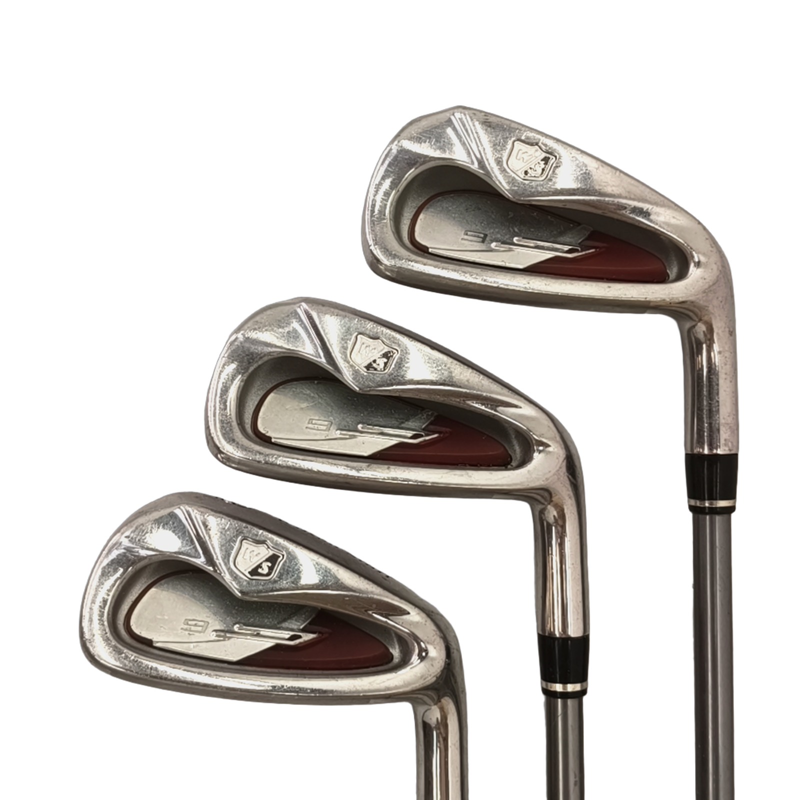 Wilson Staff DI9 Jernsæt / 5-PW+GW+SW / Flex Regular / Grafit [model:birefnet-general] [bg:handrolled]