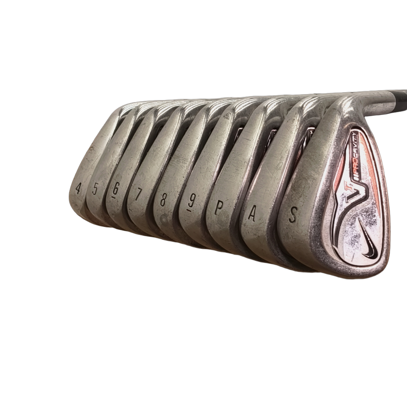 Nike VR Pro Cavity Jernsæt / 4-PW+GW+SW / Flex Regular / Grafit [model:birefnet-general] [bg:handrolled]