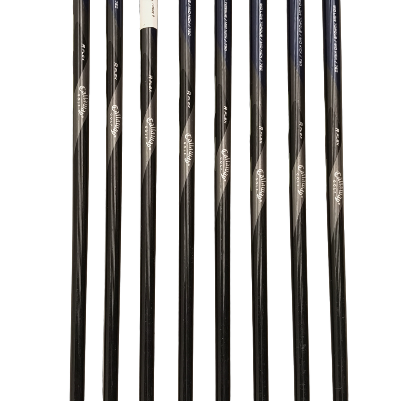 Callaway X22 Jernsæt / 5-PW+GW+SW / Flex Regular / Grafit [model:birefnet-general] [bg:handrolled]
