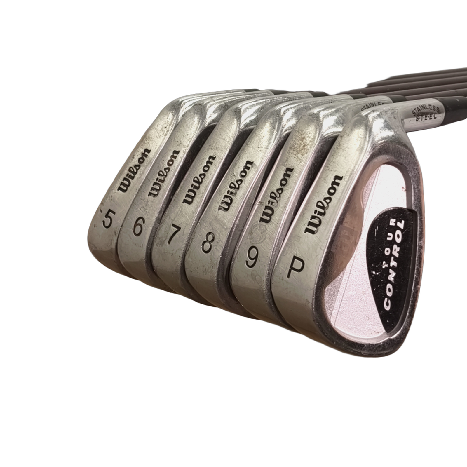 Wilson Tour Control Jernsæt / 5-PW / Flex Regular / Grafit [model:birefnet-general] [bg:handrolled]