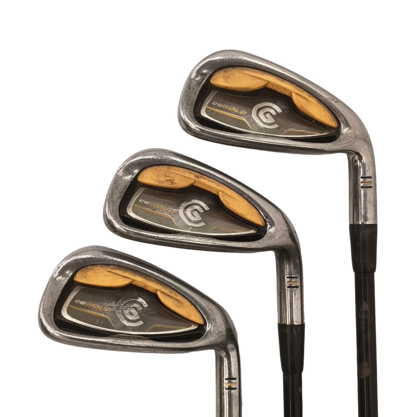 Cleveland CG Gold Jernsæt / 3-PW / Flex Regular / Grafit [model:birefnet-general] [bg:handrolled]