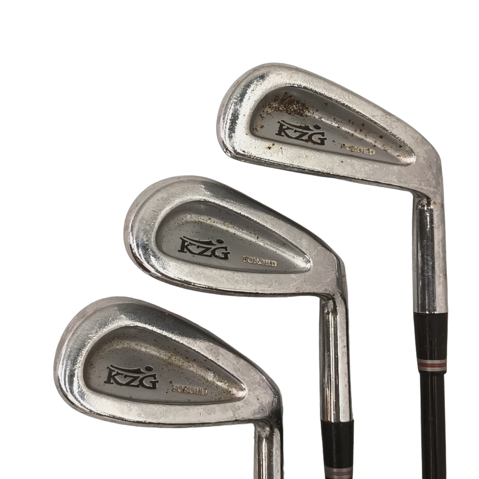 KZG Forged Jernsæt / 7+9-PW+GW+SW / Flex Regular / Grafit [model:birefnet-general] [bg:handrolled]