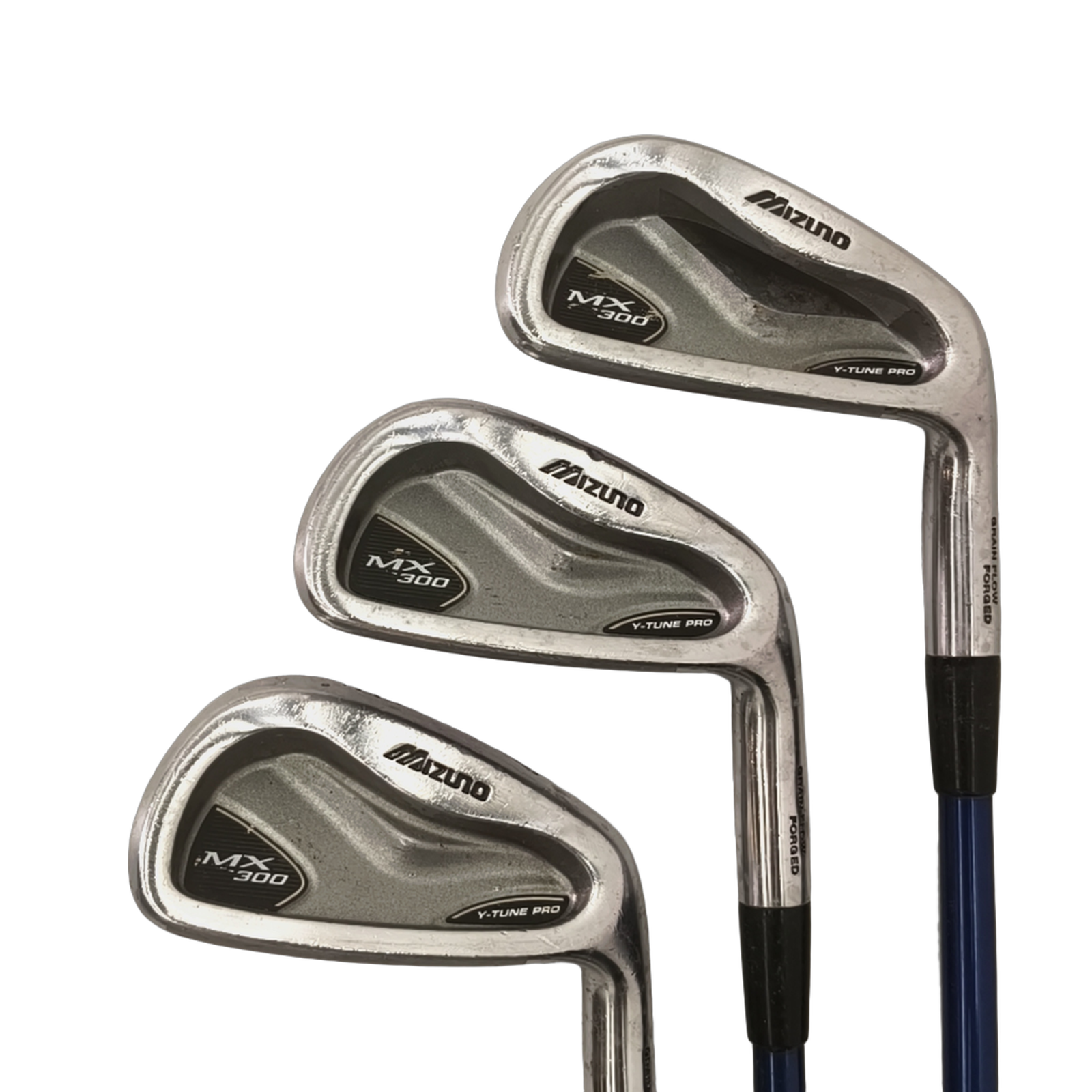 Mizuno MX-300 Jernsæt / 4-PW / Flex Regular / Grafit [model:birefnet-general] [bg:handrolled]