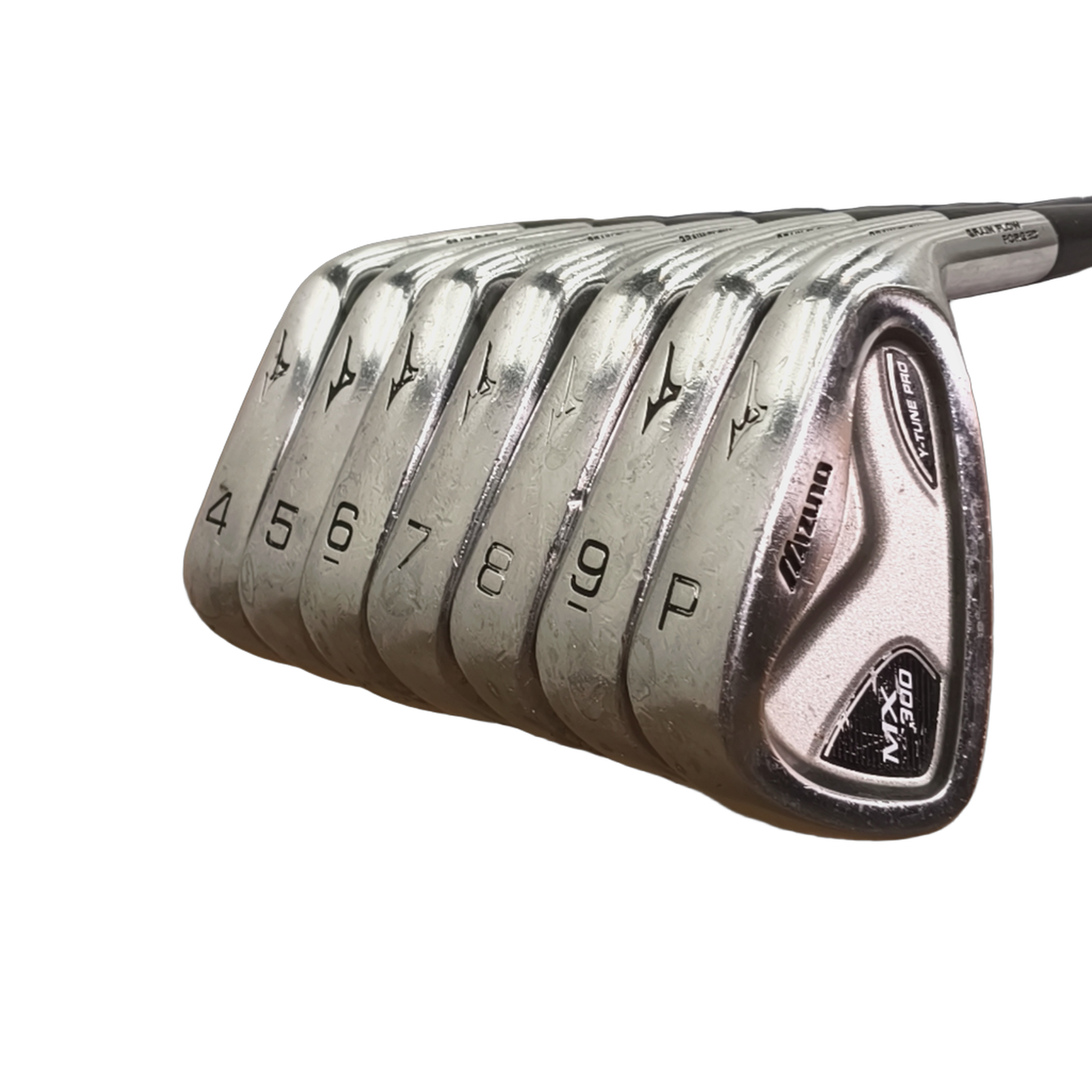 Mizuno MX-300 Jernsæt / 4-PW / Flex Regular / Grafit [model:birefnet-general] [bg:handrolled]