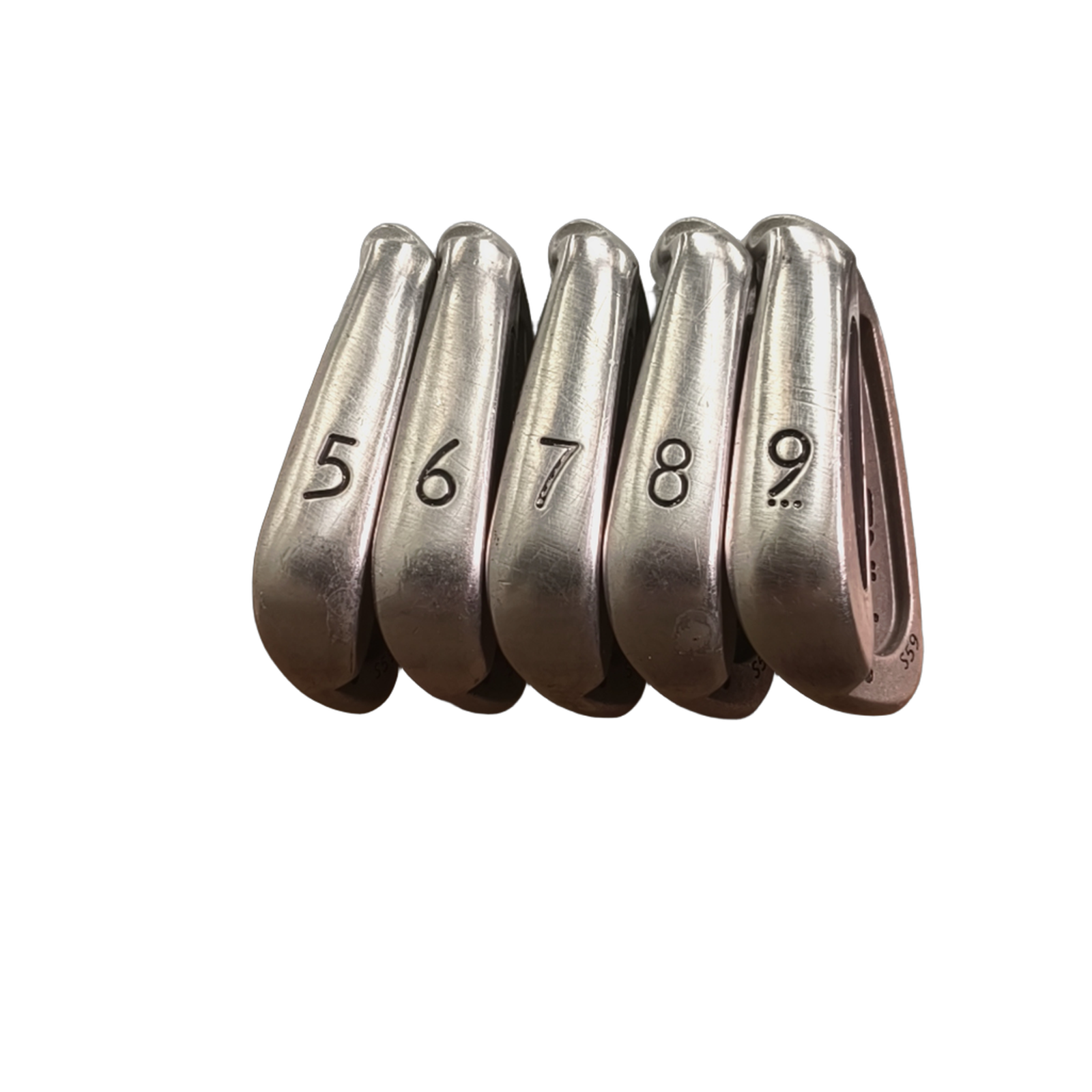 PING S59 Jernsæt / 5-9i / Flex Regular / Stål [model:birefnet-general] [bg:handrolled]
