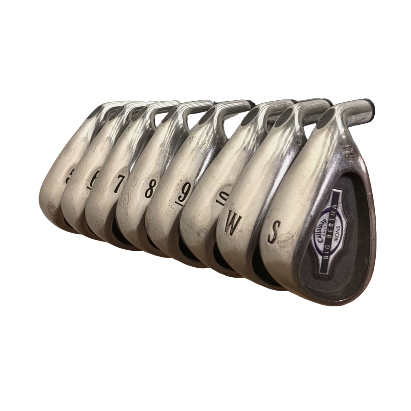 Callaway Big Bertha Jernsæt / 5-PW+GW+SW / Flex Ladies / Grafit [model:birefnet-general] [bg:handrolled]