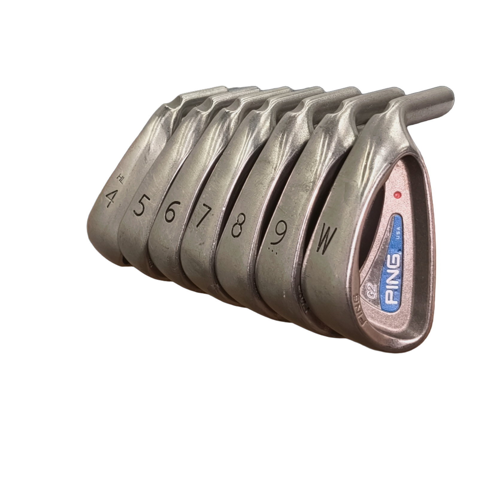 PING G2 Eisenset / 4-PW / Flex A-flex / Graphit [model:birefnet-general] [bg:handrolled]