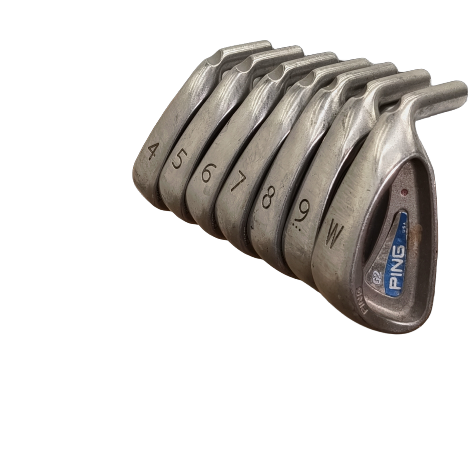 PING G2 Jernsæt / 4-PW / Flex Regular / Stål [model:birefnet-general] [bg:handrolled]