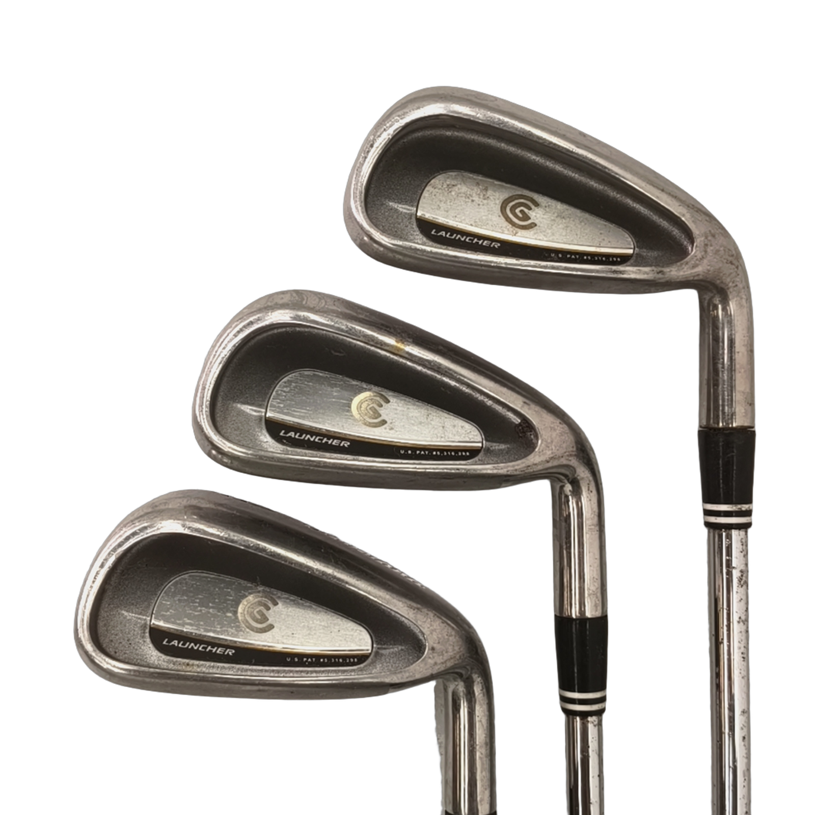 Cleveland Launcher Iron Set / 4-PW / Flex Stiff / Steel [model:birefnet-general] [bg:handrolled]