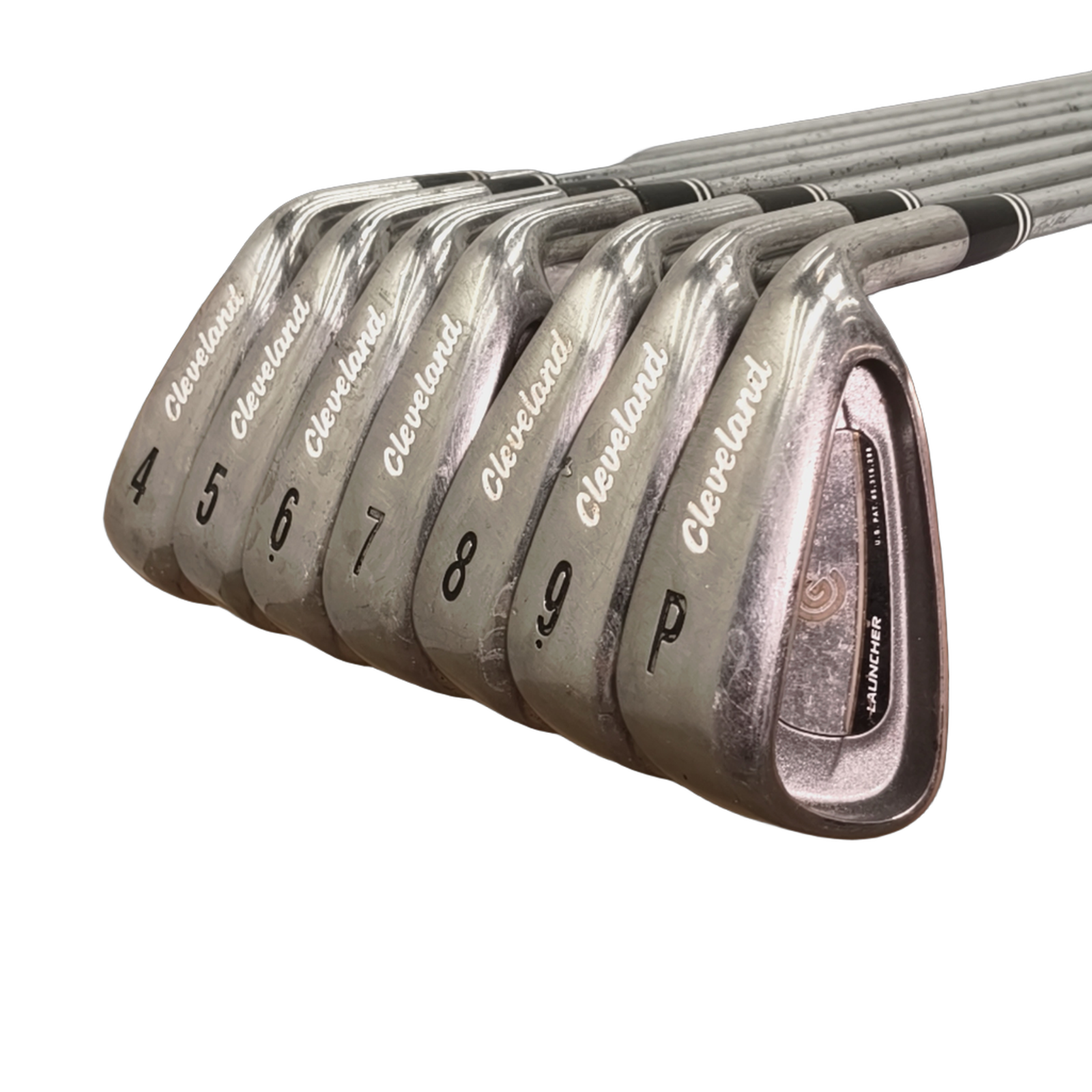Cleveland Launcher Iron Set / 4-PW / Flex Stiff / Steel [model:birefnet-general] [bg:handrolled]