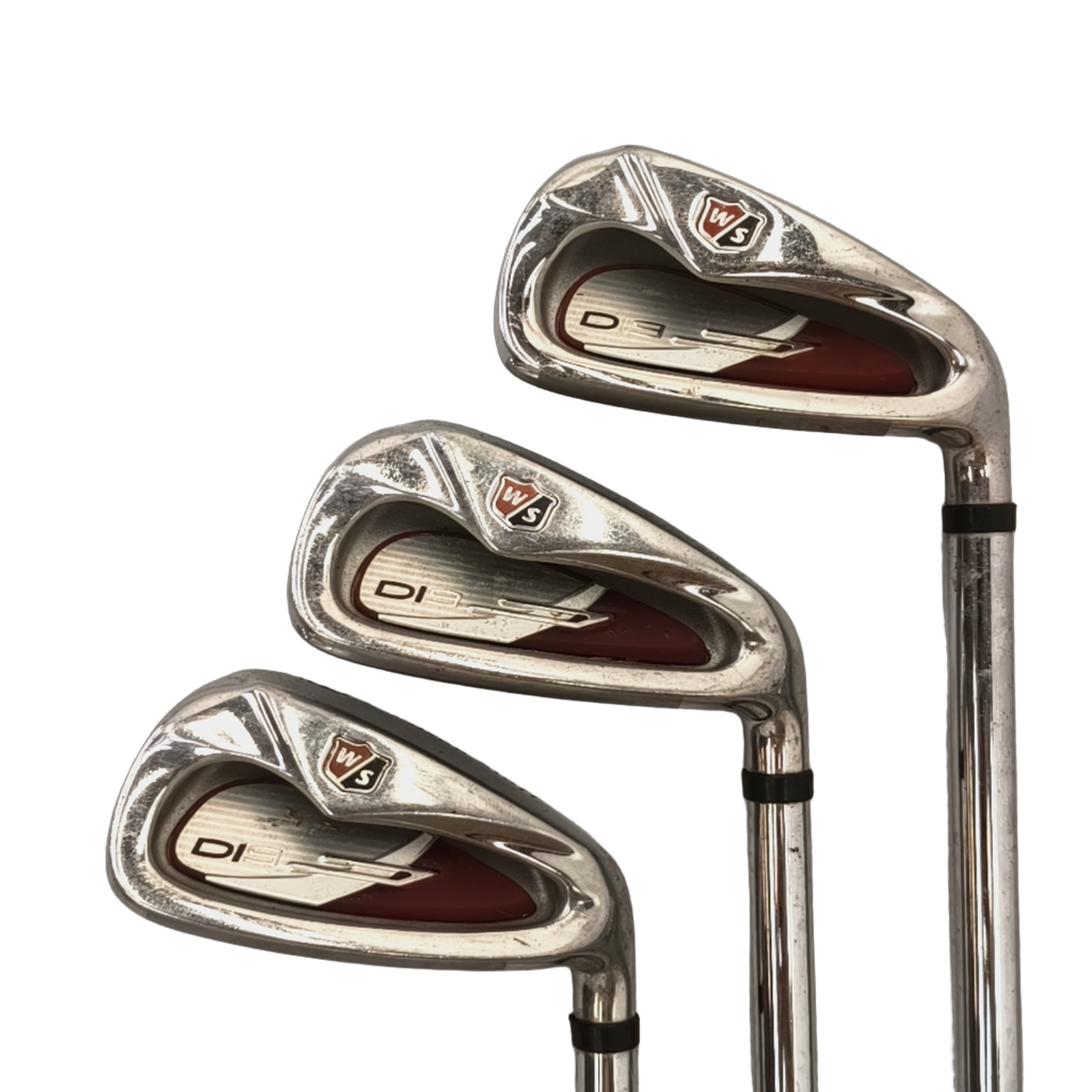 Wilson Staff DI9 Jernsæt / 5-PW+GW / Flex Uniflex / Stål [model:birefnet-general] [bg:handrolled]