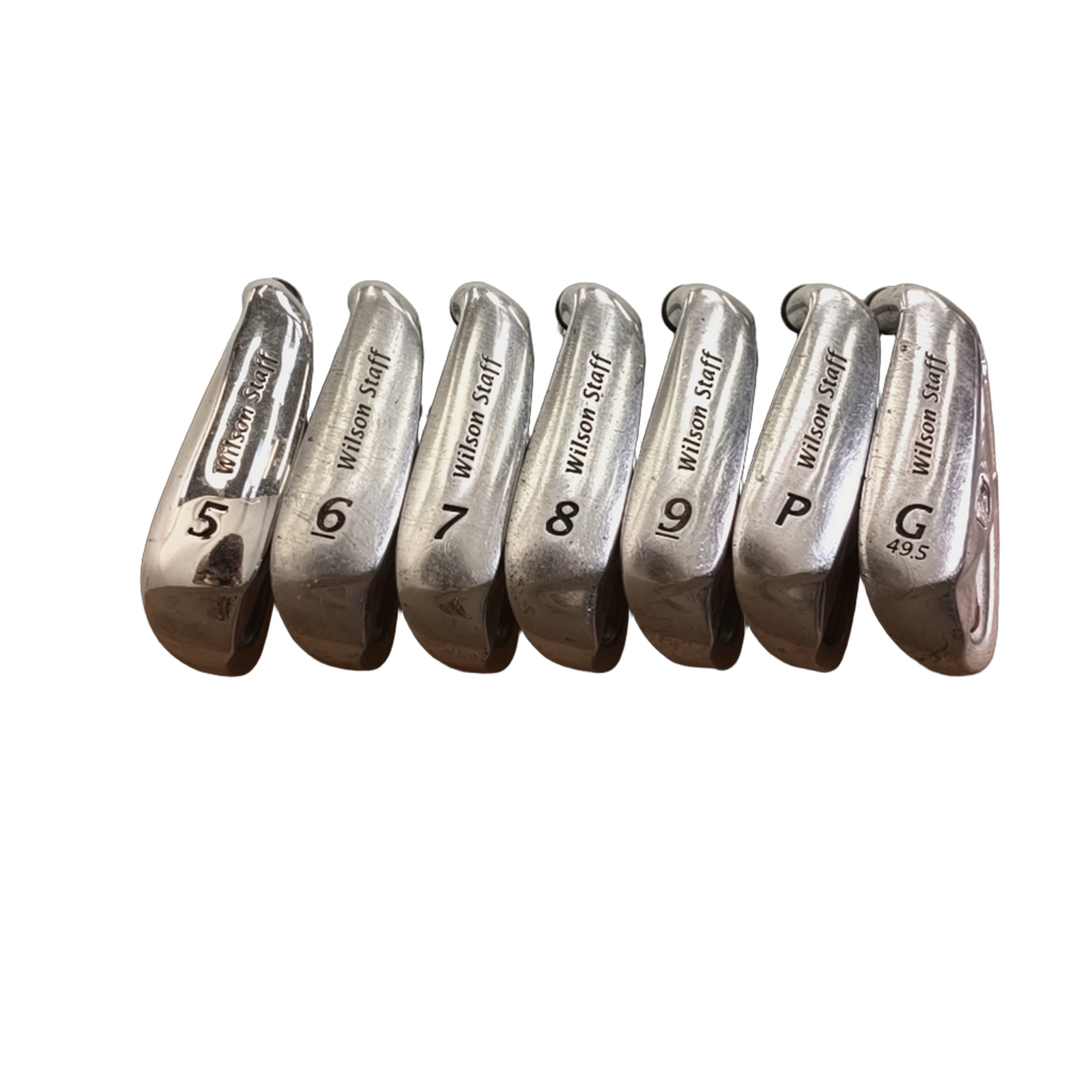 Wilson Staff DI9 Jernsæt / 5-PW+GW / Flex Uniflex / Stål [model:birefnet-general] [bg:handrolled]