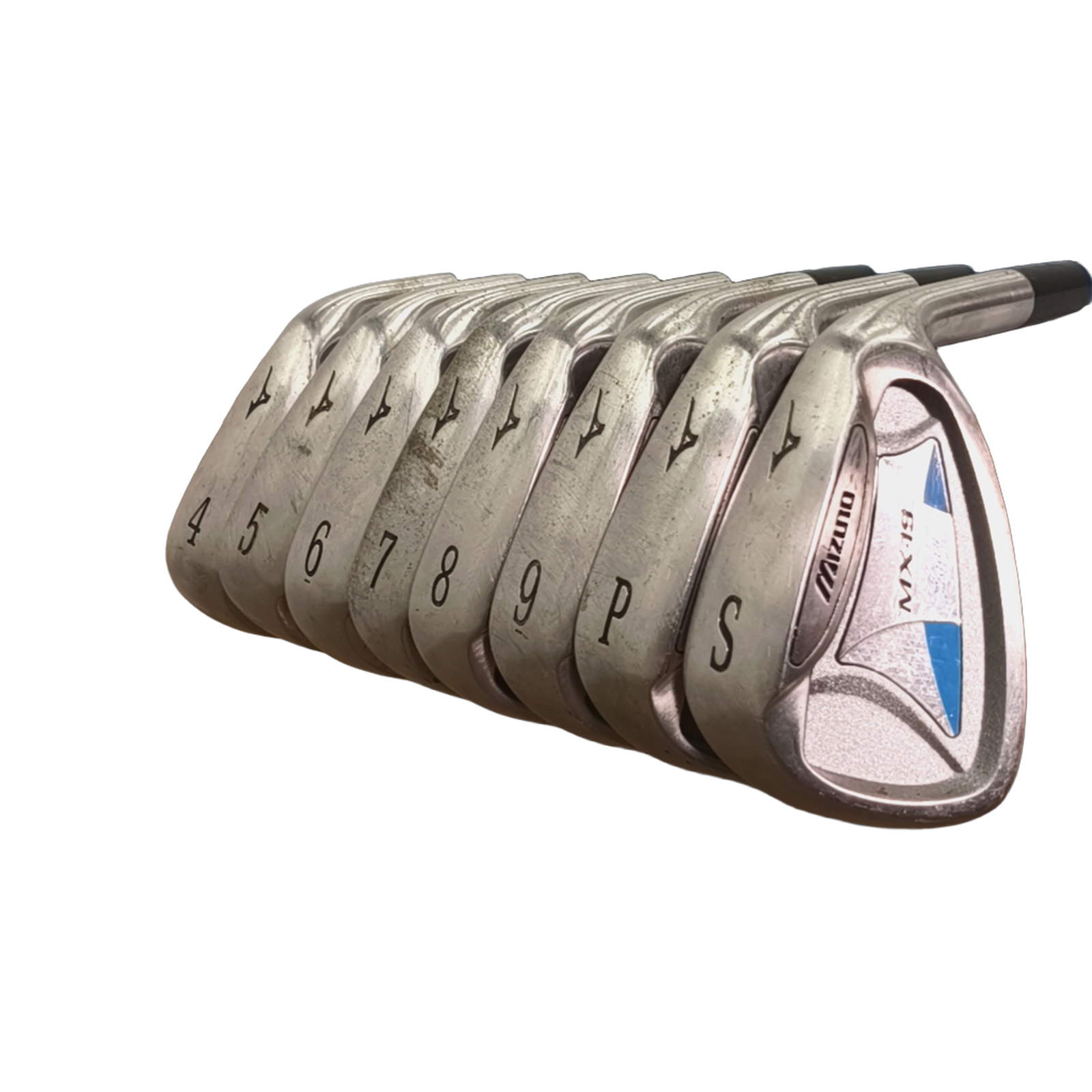 Mizuno Mx-19 Iron Set / 4-PW+SW / Flex Ladies / Graphite [model:birefnet-general] [bg:handrolled]