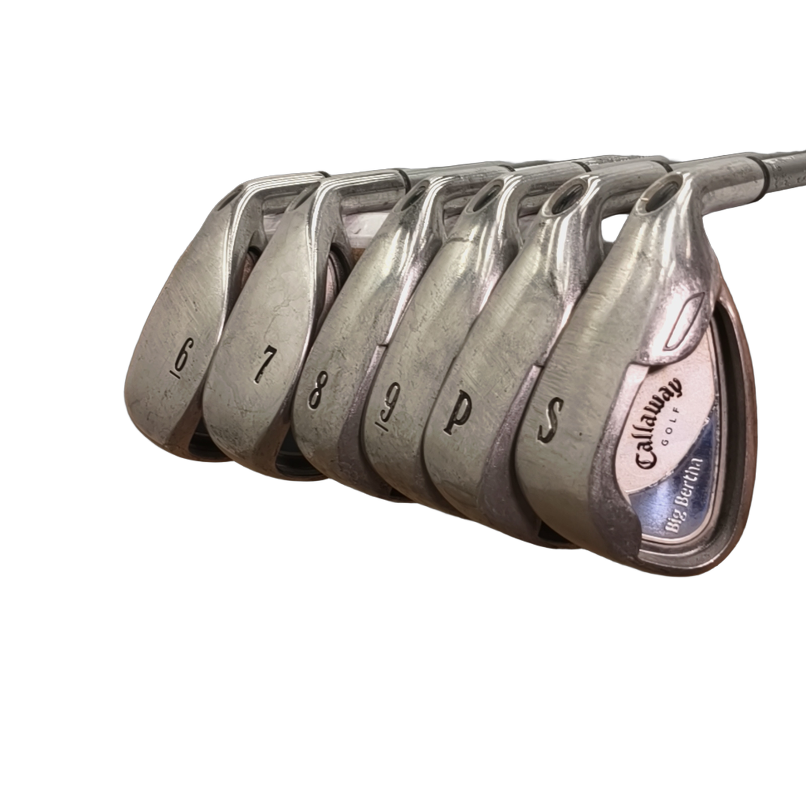 Callaway Big Bertha Jernsæt / 6-PW+SW / Flex Ladies / Grafit [model:birefnet-general] [bg:handrolled]