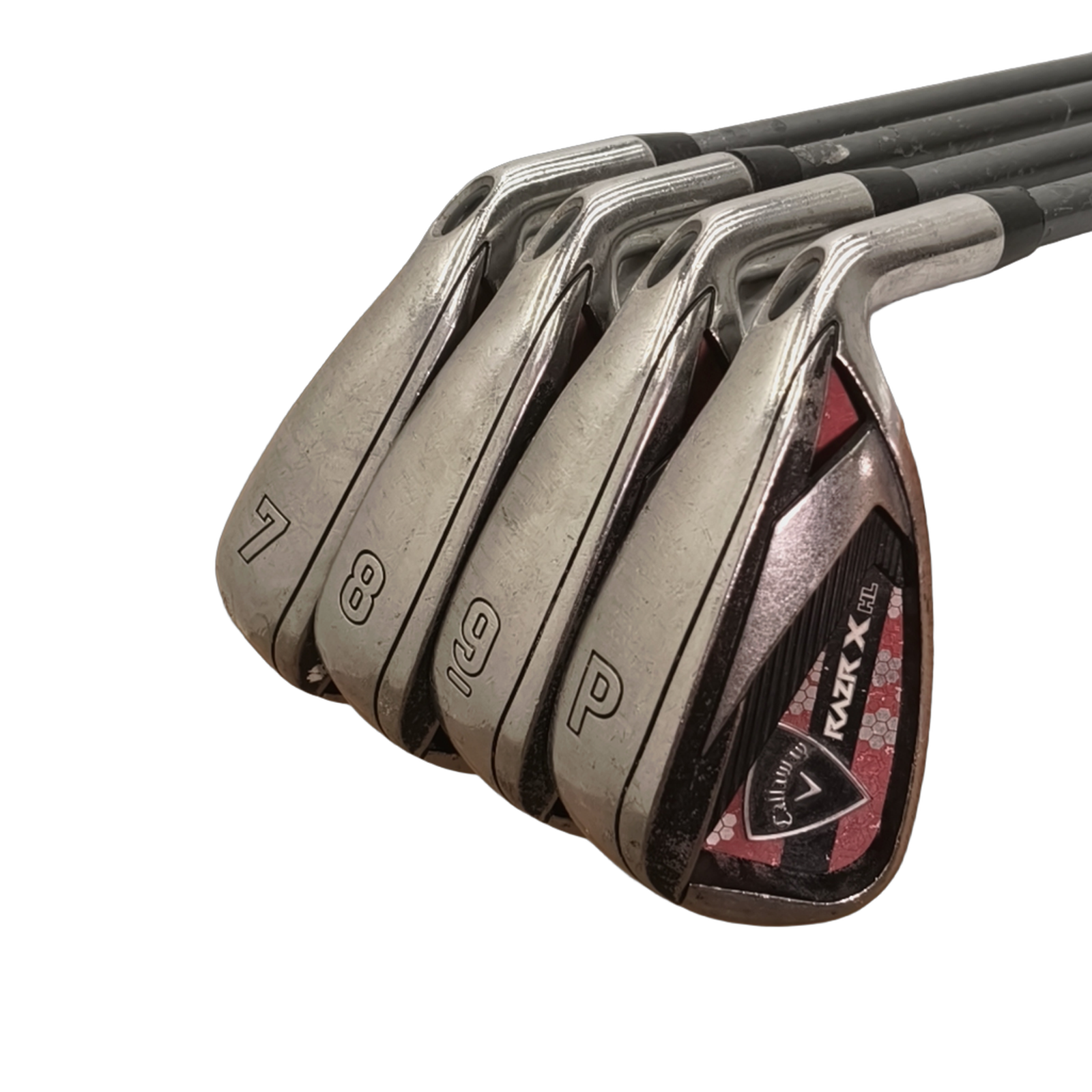 Callaway Razr HL Iron Set / 7-PW / Flex Ladies / Graphite [model:birefnet-general] [bg:handrolled]