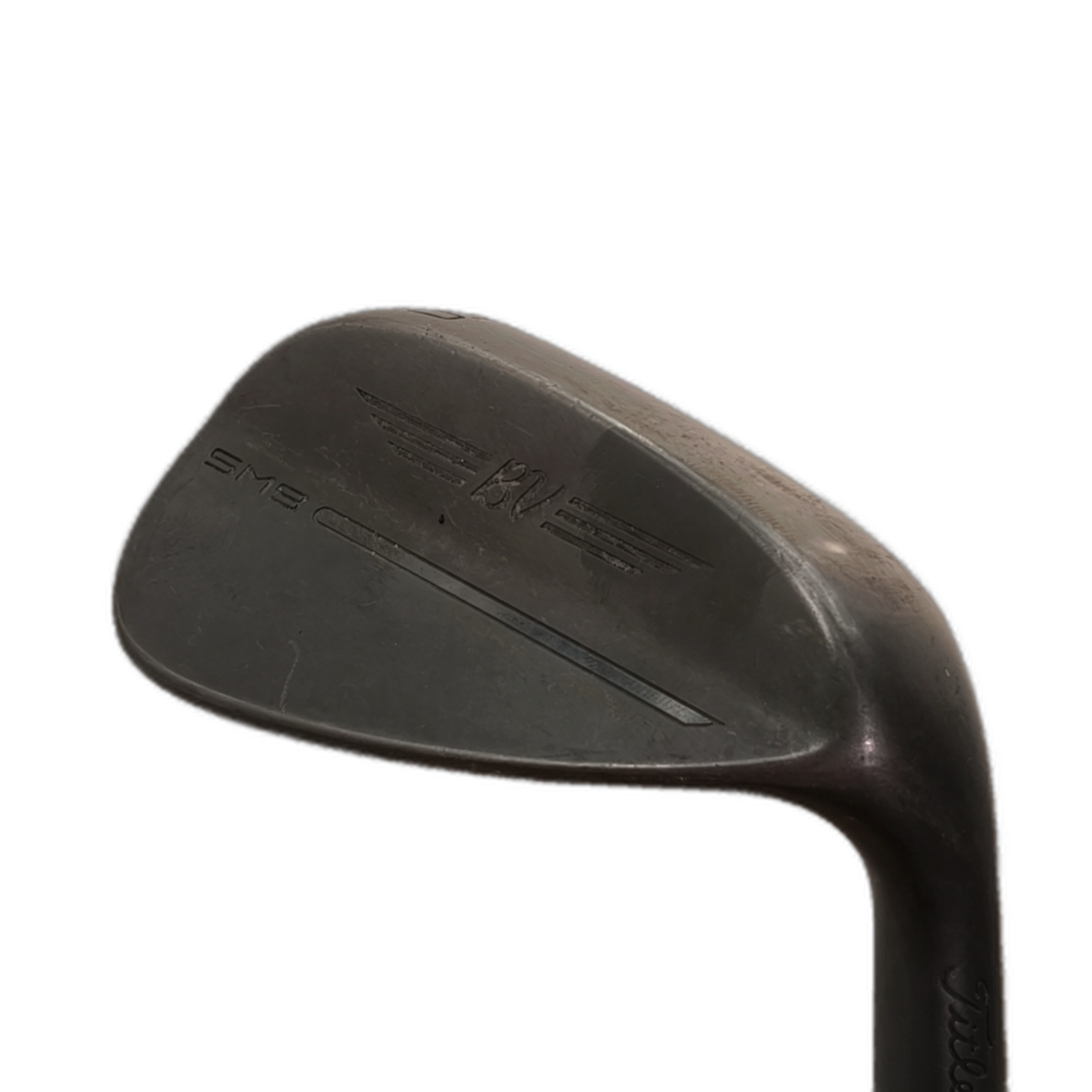 Titleist SM9 Jetblack Wedge / Flex Stiff / 50/08 [model:silueta] [bg:handrolled]