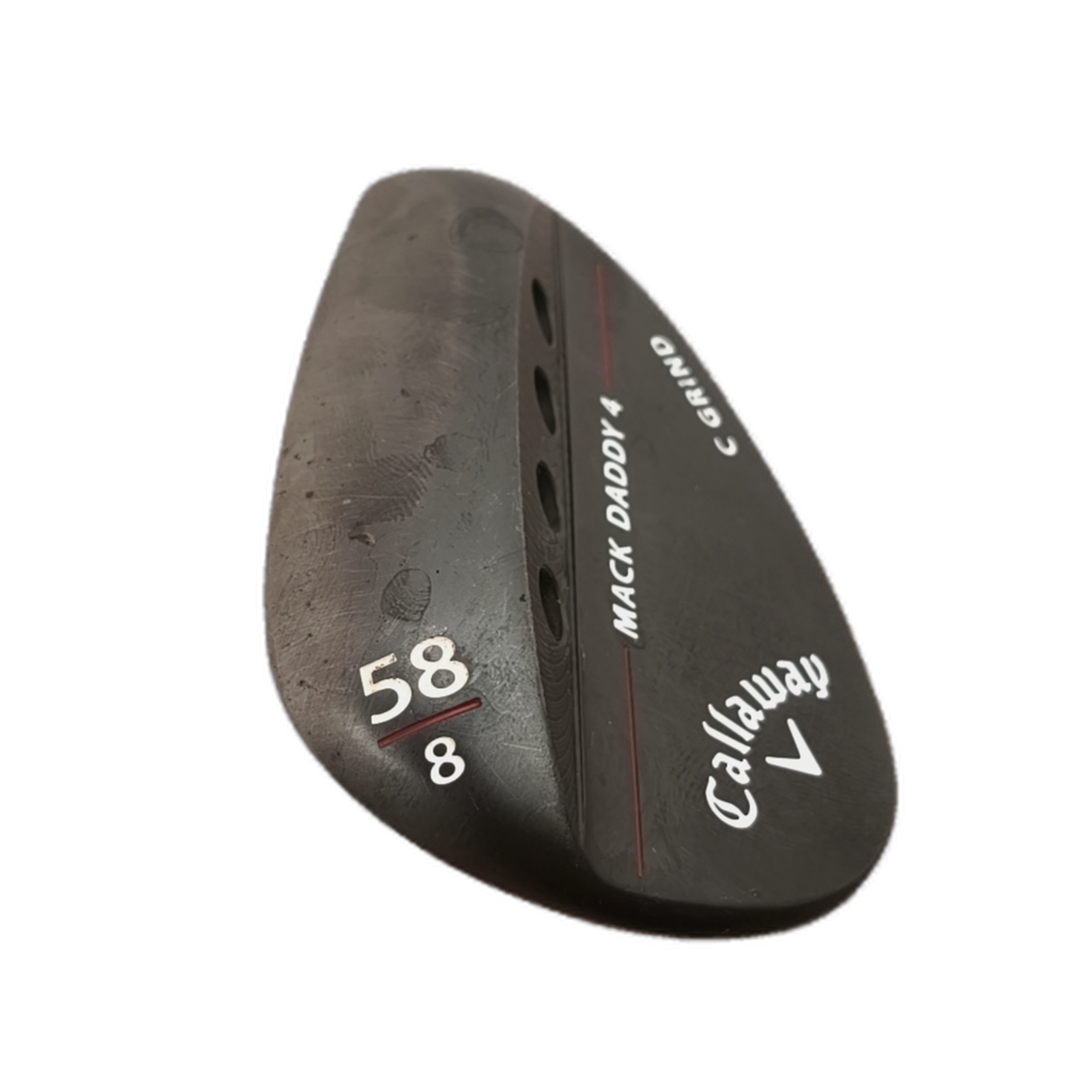 Callaway MackDaddy 4 Wedge / Flex Stiff / 58/08 [model:silueta] [bg:handrolled]