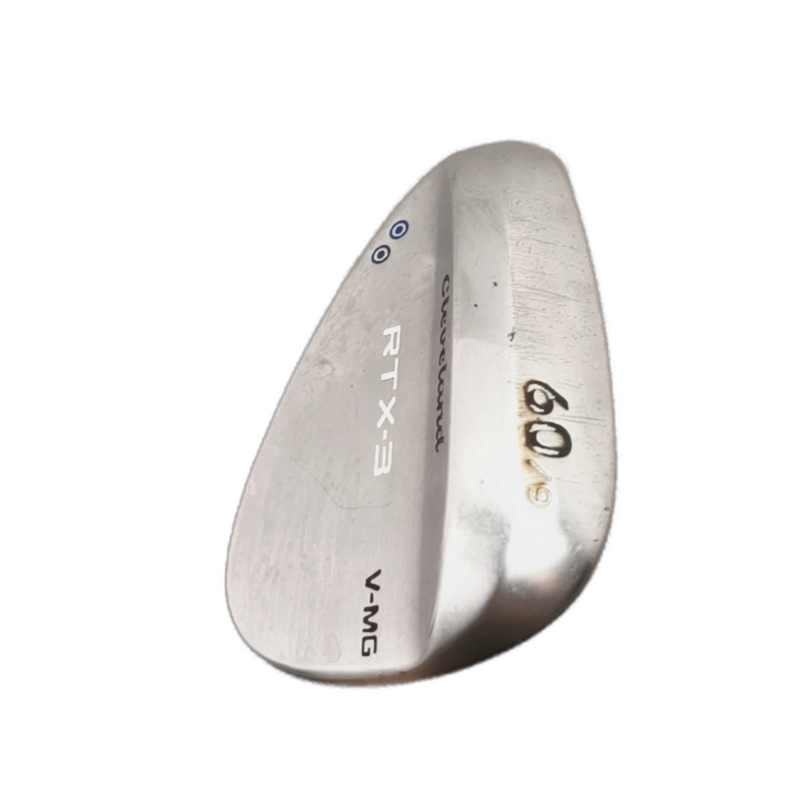 Venstre Cleveland RTX 3 Wedge / Flex Wedge / 60/09 [model:silueta] [bg:handrolled]