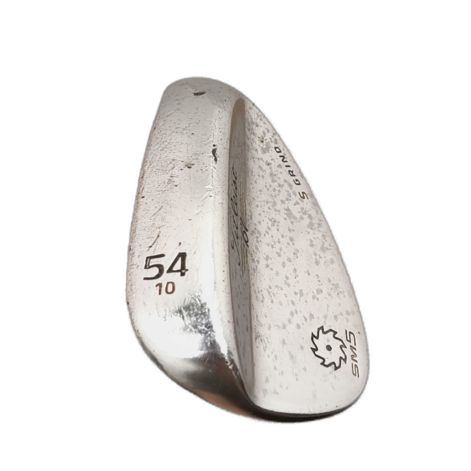 Titleist SM5 Wedge / Flex Wedge / 54/10 [model:silueta] [bg:handrolled]