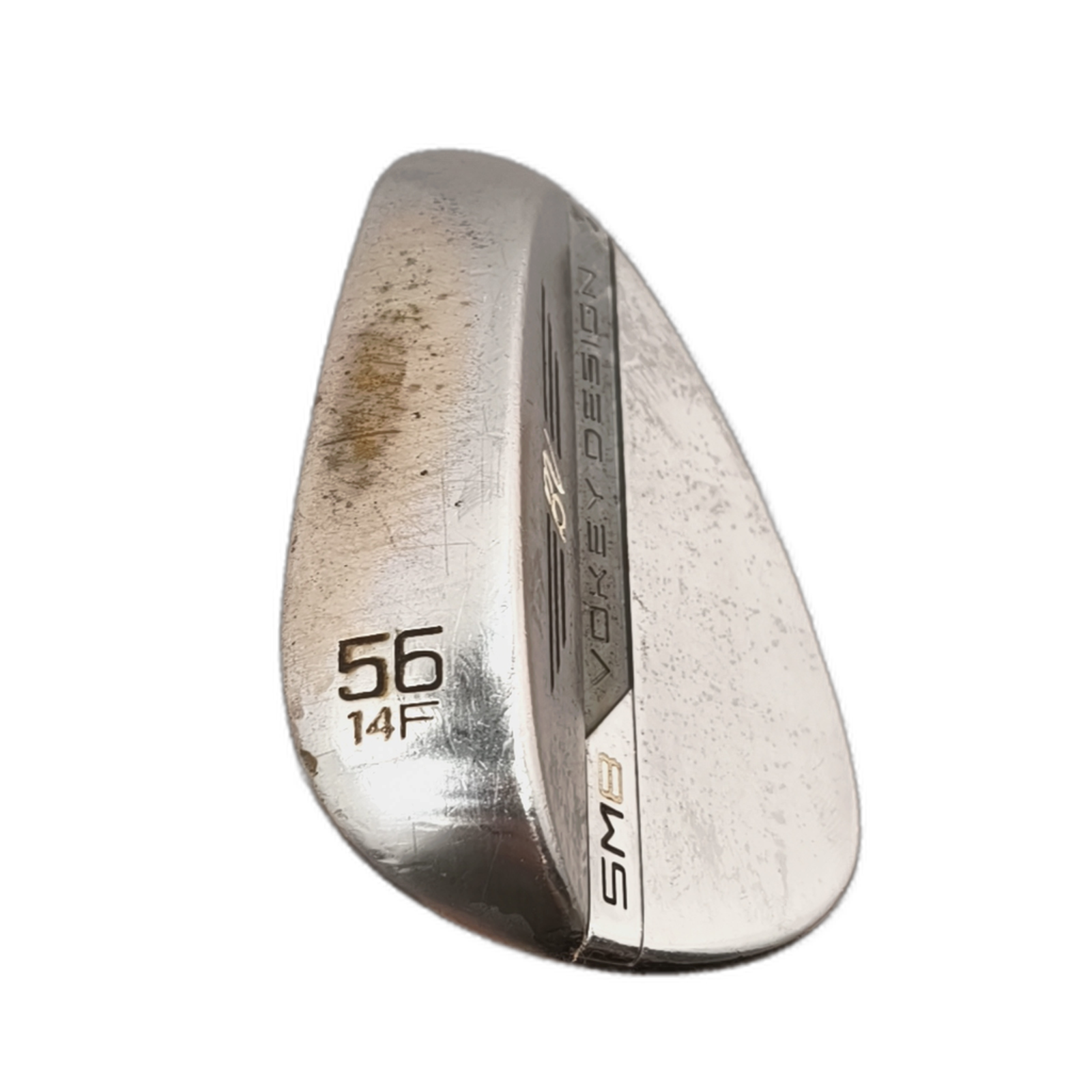Titleist SM8 Wedge / Flex Wedge / 56/14 [model:silueta] [bg:handrolled]