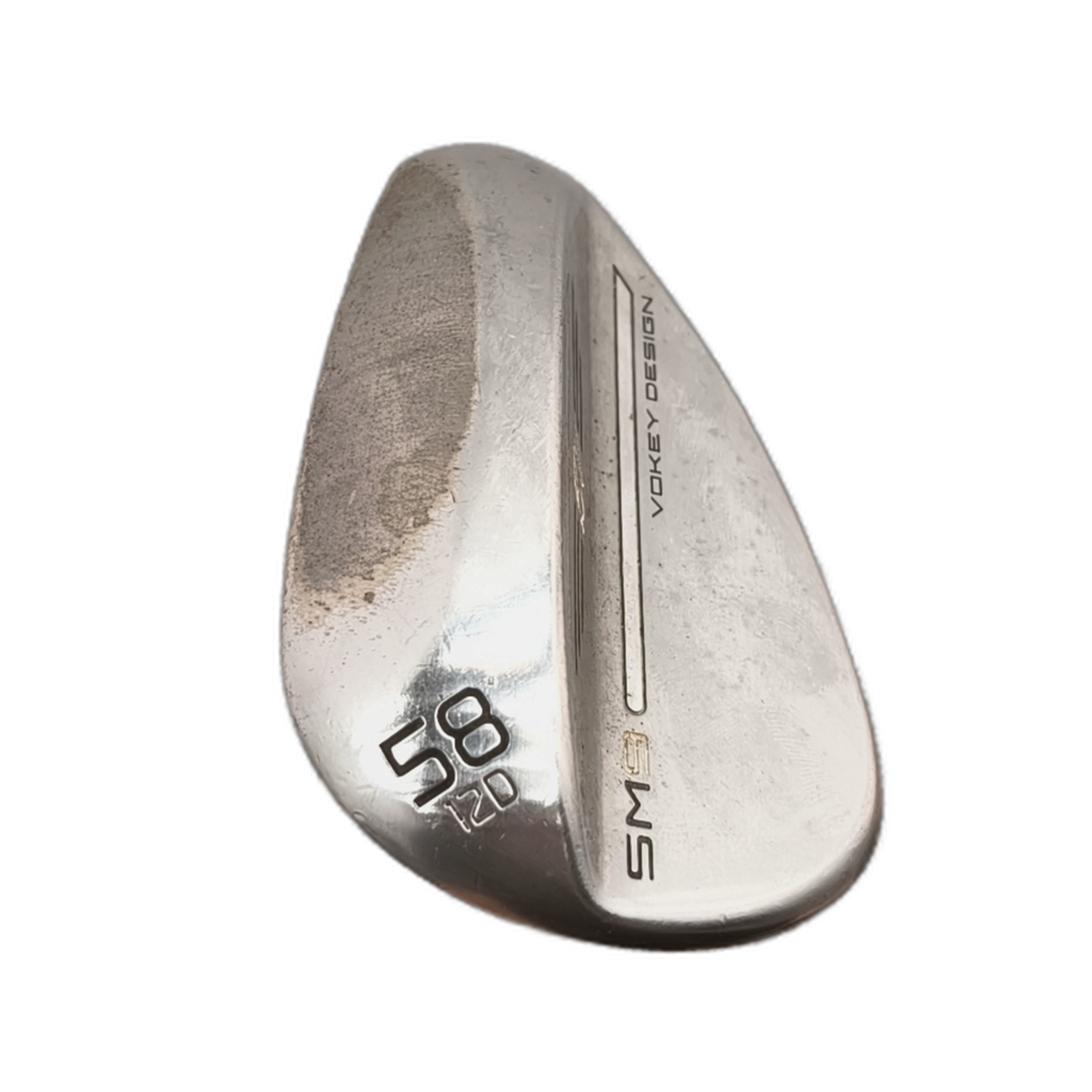 Titleist SM9 Wedge / Flex Wedge / 58/12 [model:silueta] [bg:handrolled]