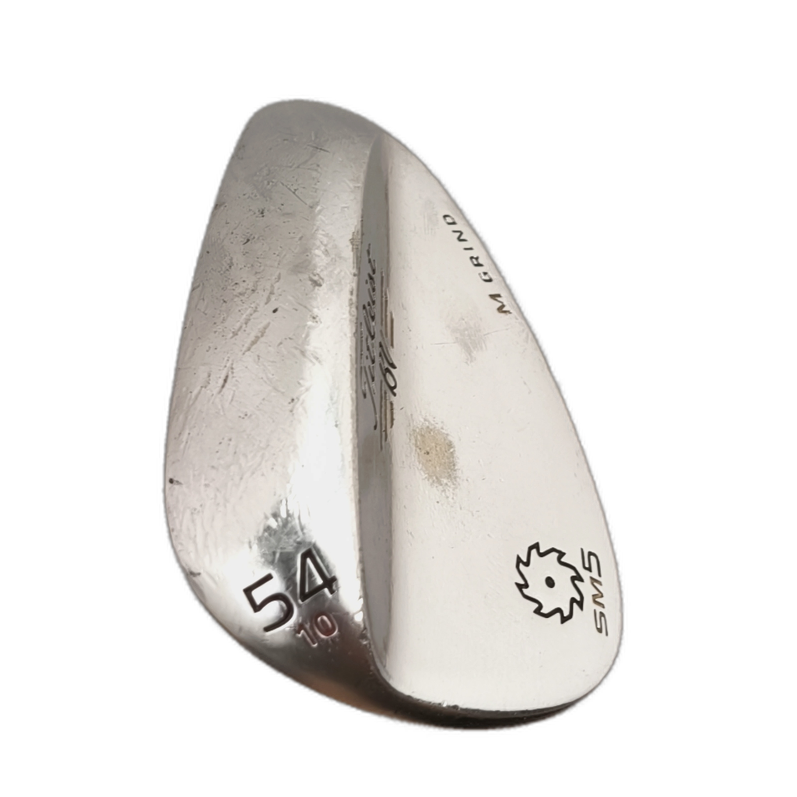 Titleist SM5 Wedge / Flex Wedge / 54/10 [model:silueta] [bg:handrolled]