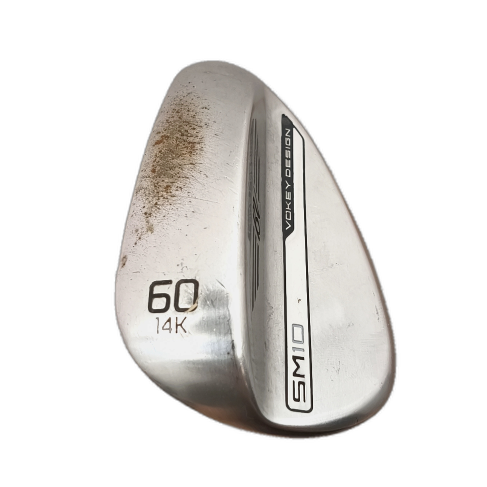 Titleist SM10 Wedge / Flex Wedge / 60/14 [model:silueta] [bg:handrolled]