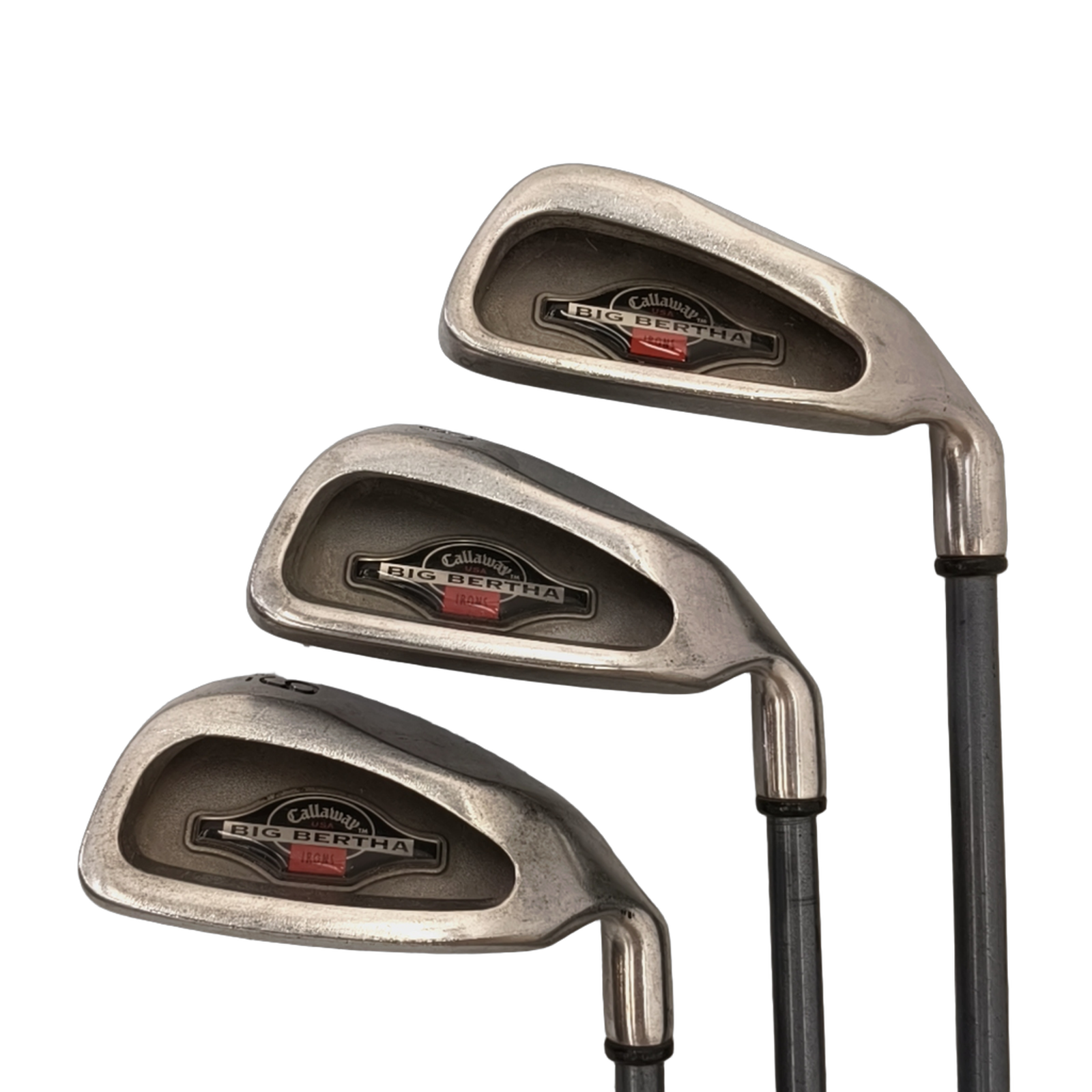 Callaway Big Bertha Iron Set / 2-PW+SW / Flex Regular / Graphite [model:birefnet-general] [bg:handrolled]
