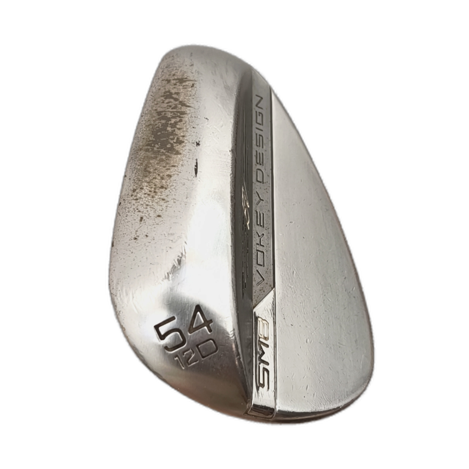 Titleist SM8 Wedge / Flex Wedge / 54/12 [model:silueta] [bg:handrolled]