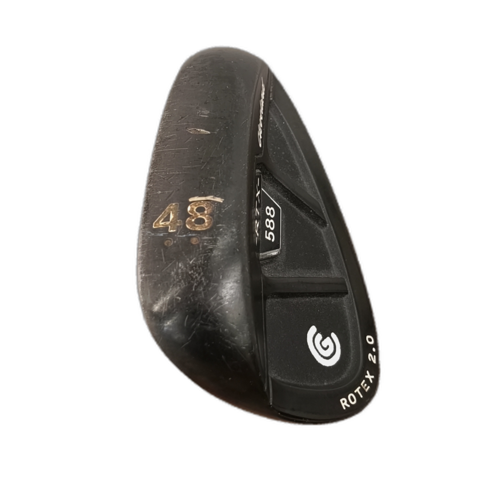 Cleveland 588 RTX ROTEX - FACE  Wedge / Flex Wedge / 48/08 [model:silueta] [bg:handrolled]