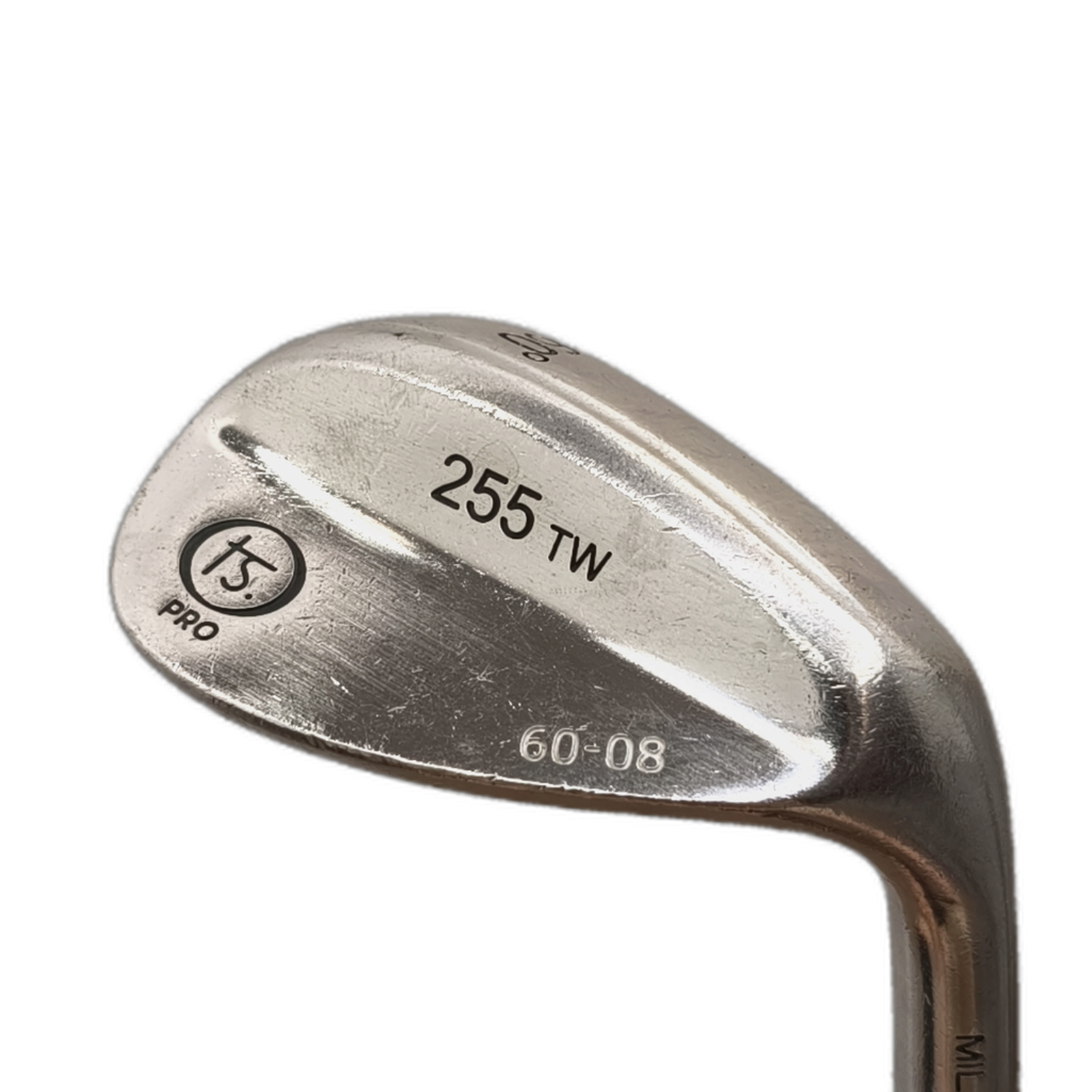 TS. Pro 255 TW Wedge / Flex Wedge / 60/12 [model:silueta] [bg:handrolled]