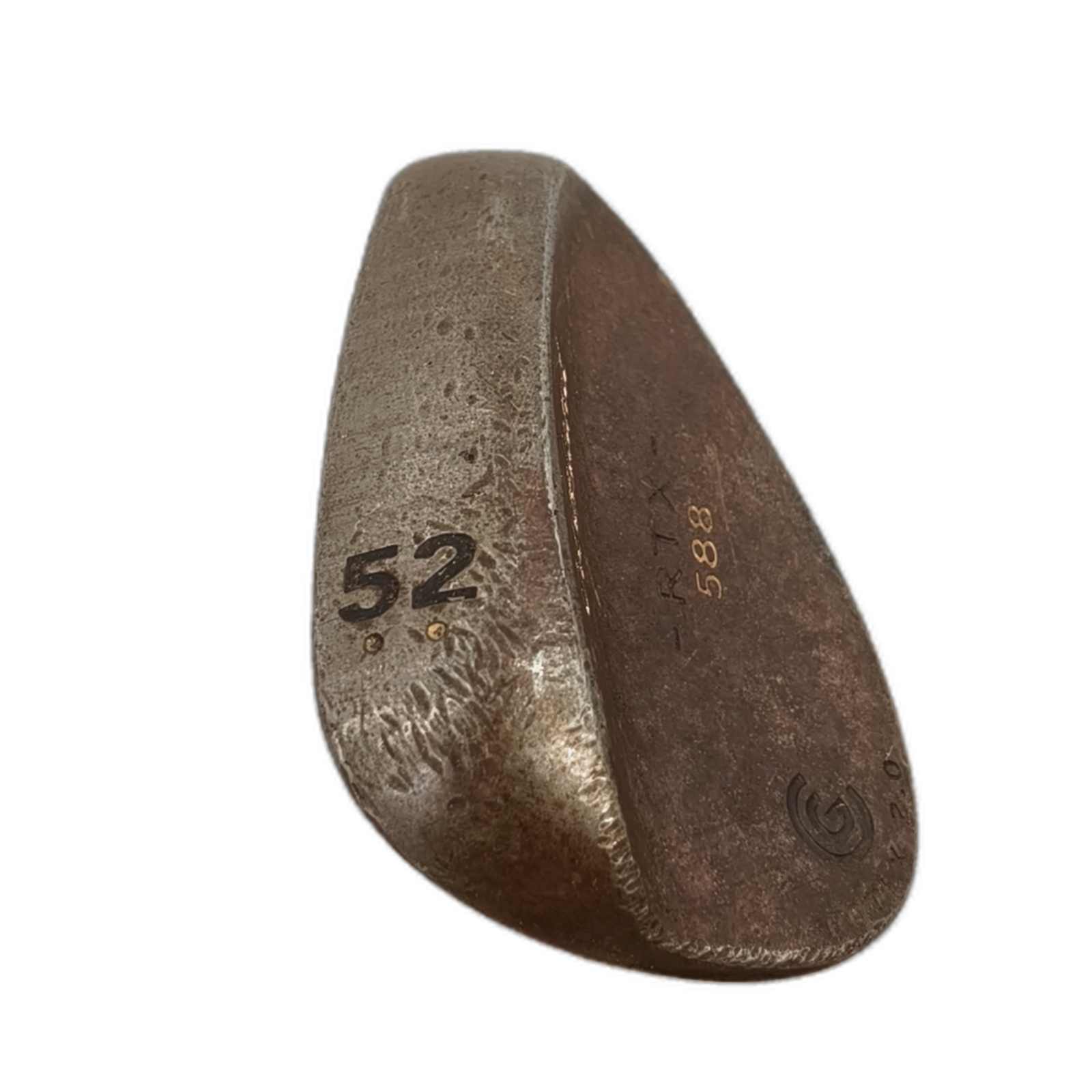 Cleveland RTX 588 Rotex Wedge / Flex Stiff / 52/08 [model:silueta] [bg:handrolled]
