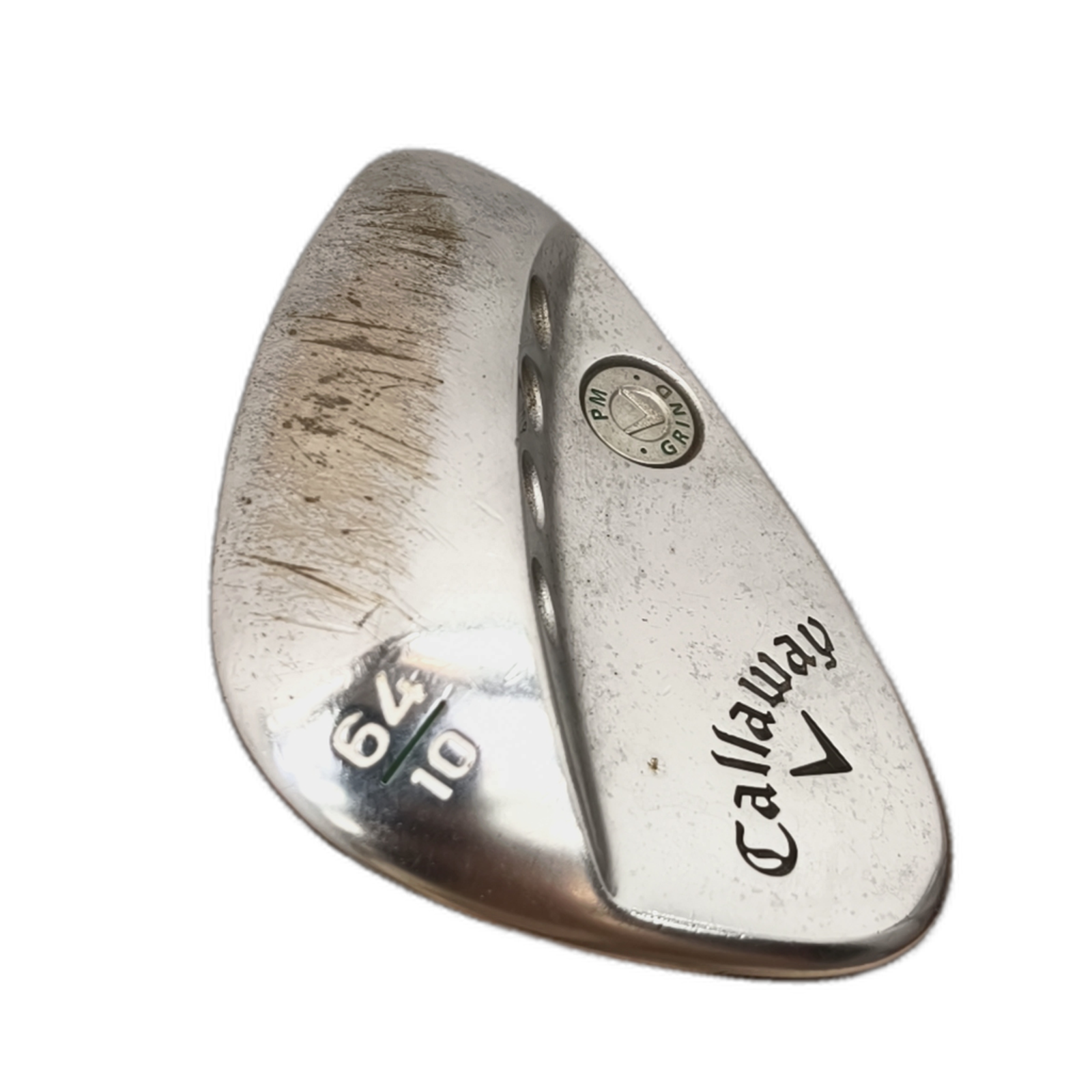 Callaway PM Wedge / Flex Wedge / 64/10 [model:silueta] [bg:handrolled]