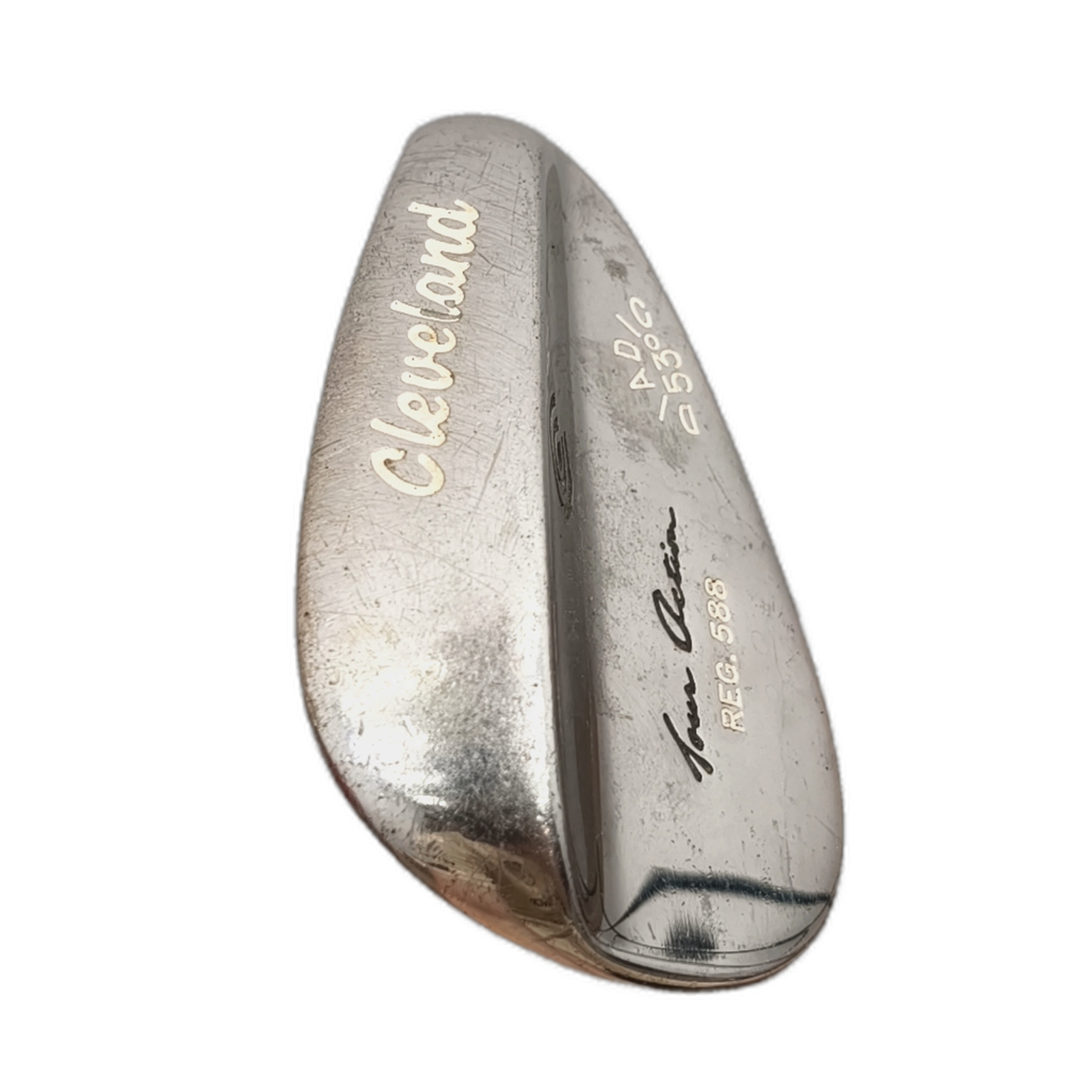 Cleveland Reg. 588 Wedge / Flex Wedge / 53/08 [model:silueta] [bg:handrolled]