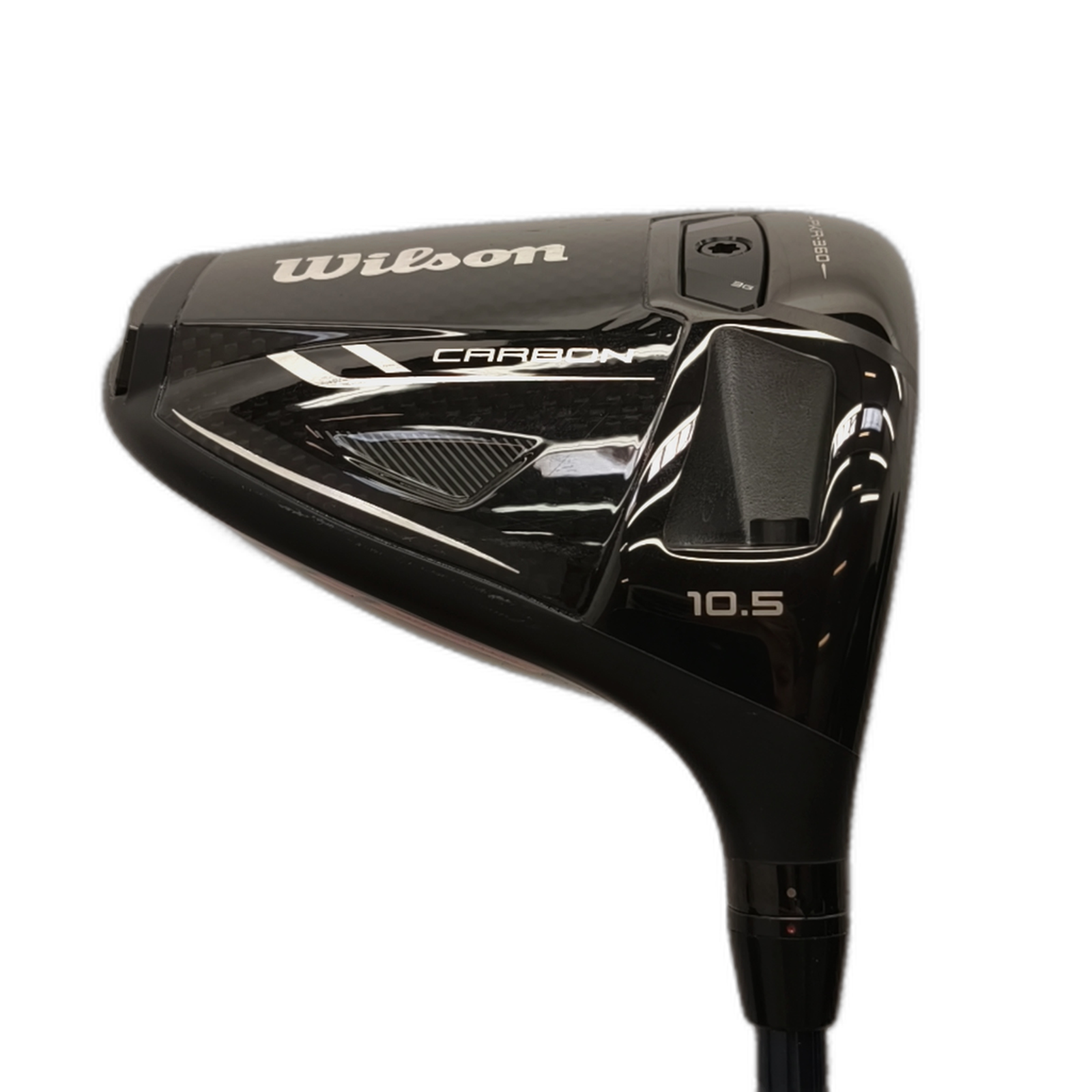 Wilson DynaPWR Carbon Driver / Flex Stiff / Loft 10.5 [model:silhouette] [bg:handrolled]