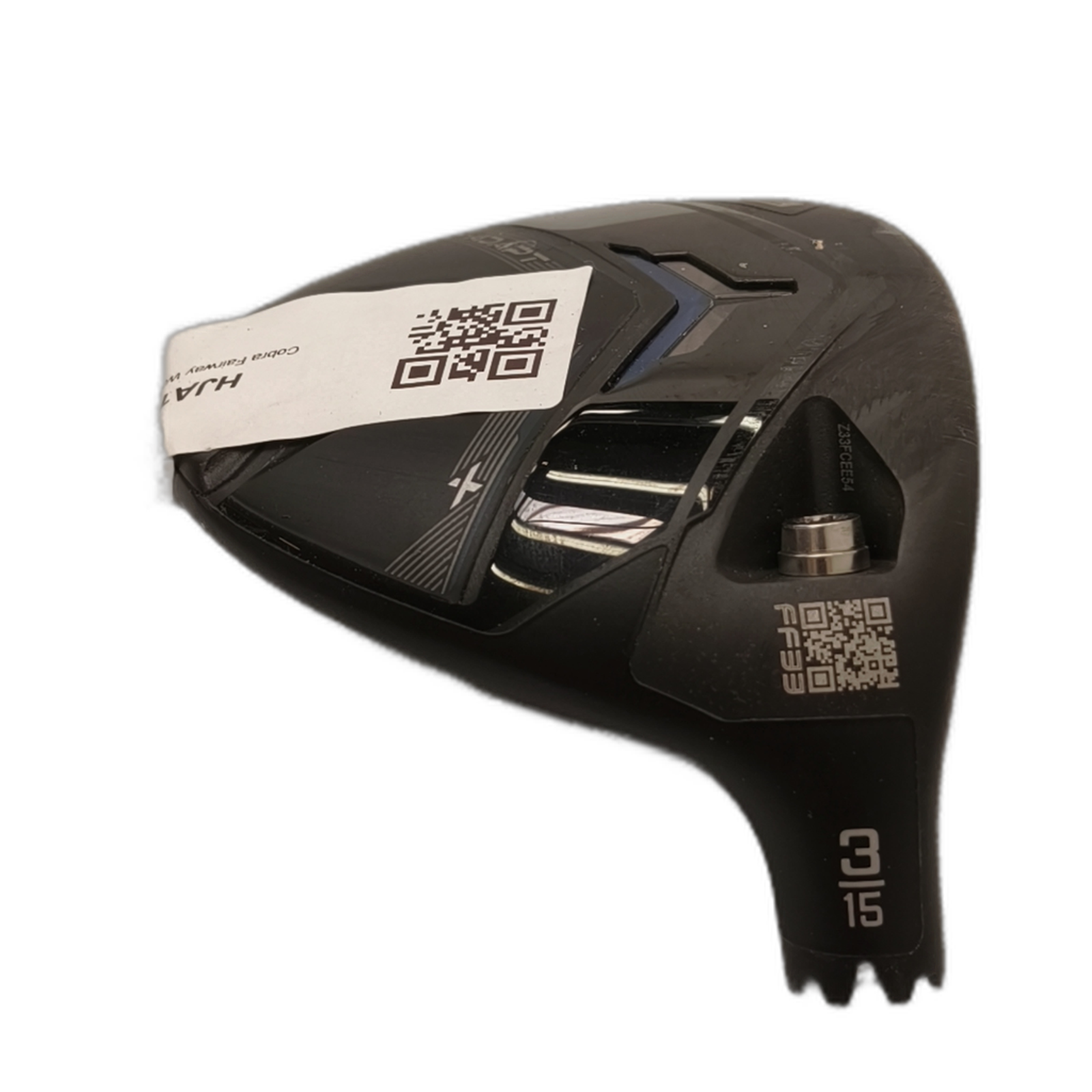 Cobra DS-Adapt X #3 Fairway Testa / Loft 15 [model:silueta] [bg:handrolled]