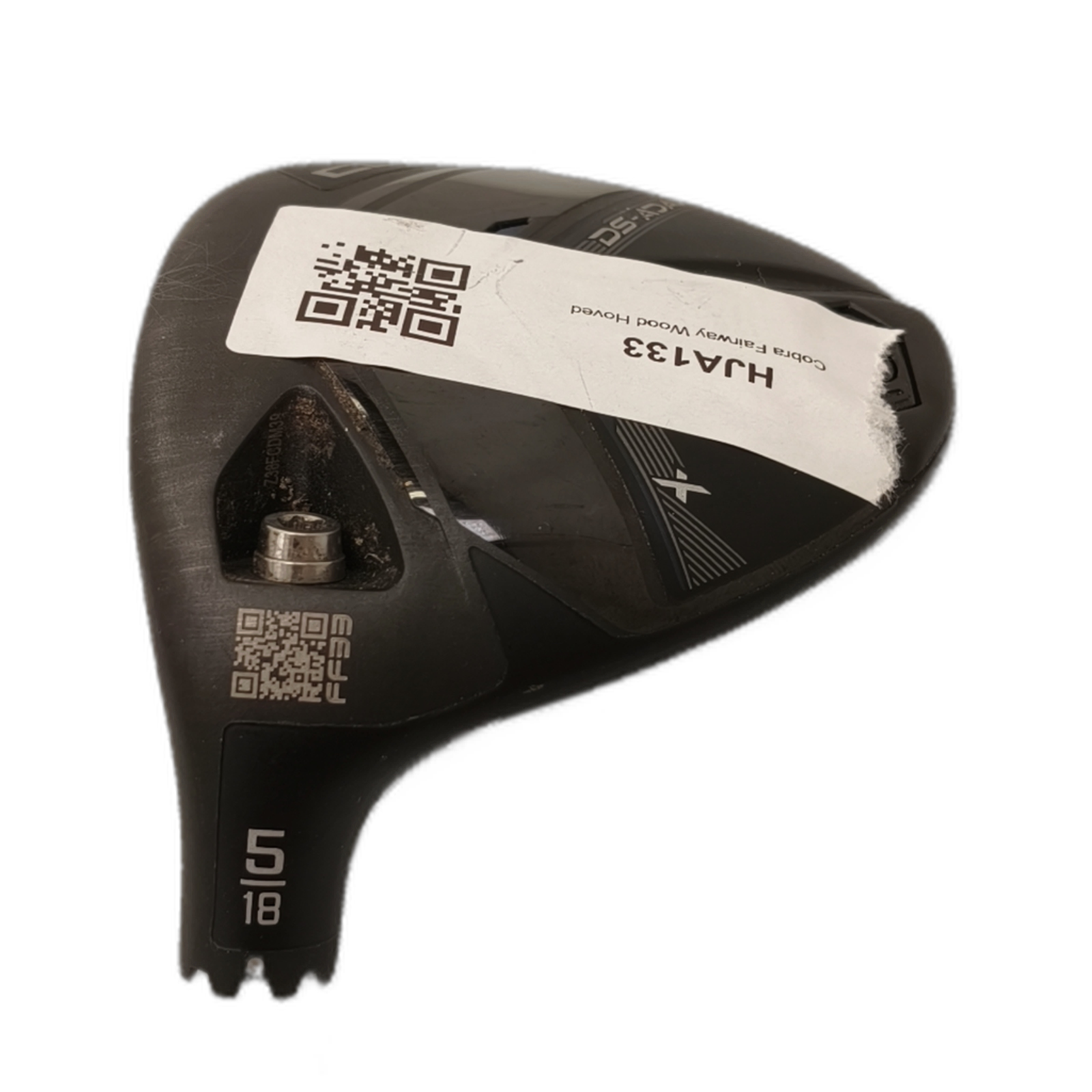 Venstre Cobra DS-Adapt X #5 Fairway Hoved / Loft 18 [model:silueta] [bg:handrolled]