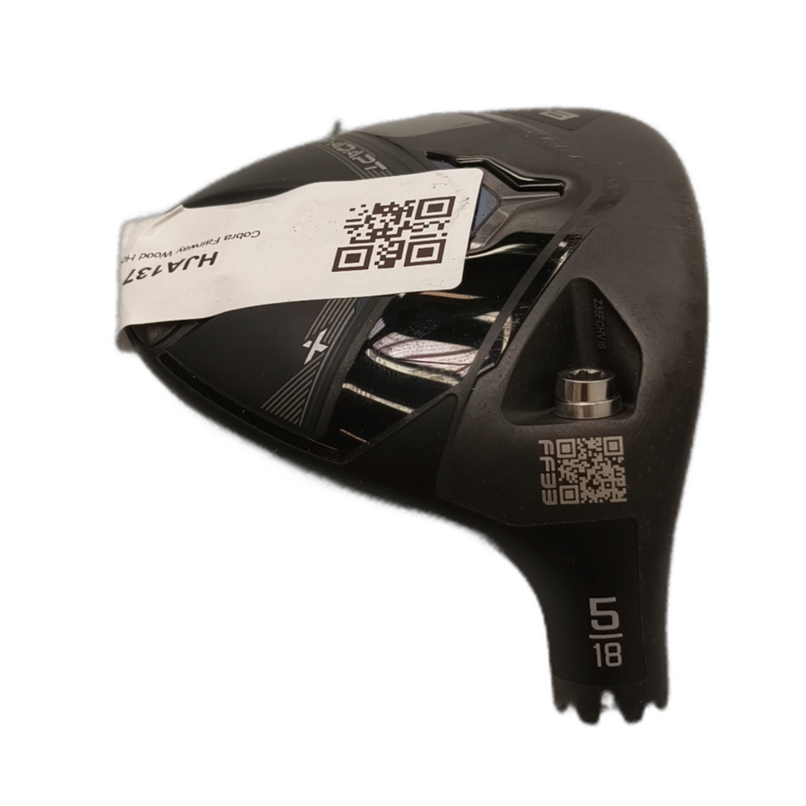 Cobra DS-Adapt X #5 Fairway Hoved / Loft 18 [model:silueta] [bg:handrolled]