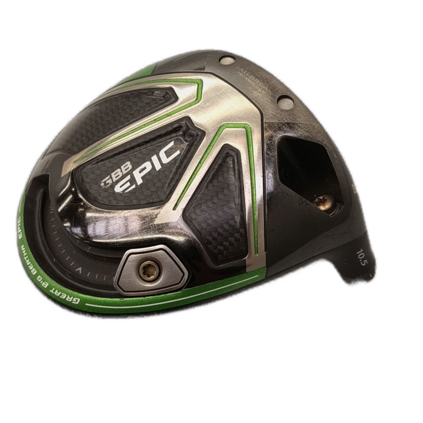 Callaway Great Big Bertha Driver Hoved / Loft 10.5 [model:silueta] [bg:handrolled]