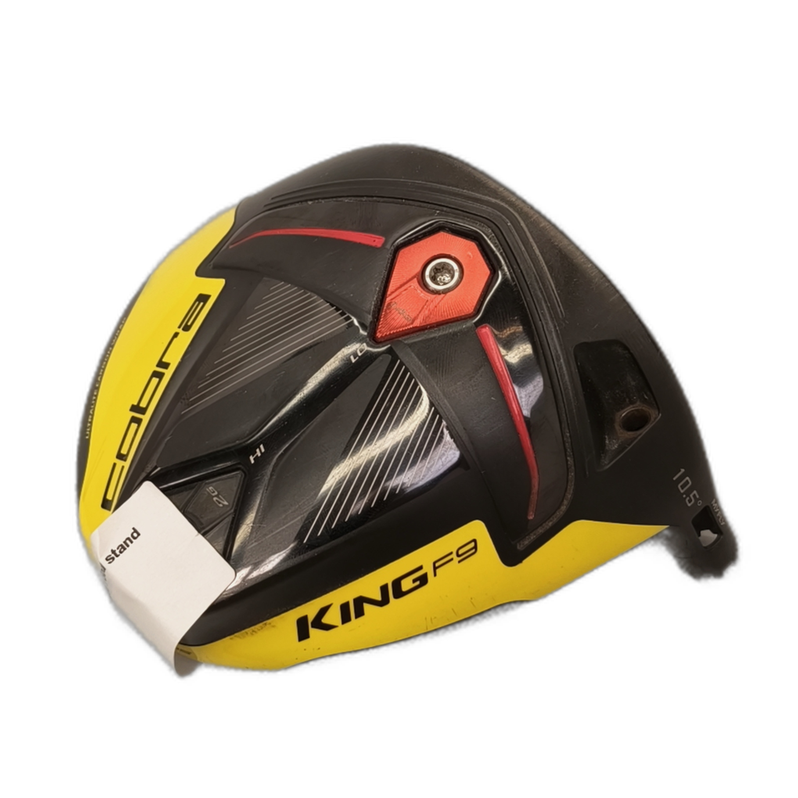 Cobra King F9 Driver Head / Loft 10.5 [model:silueta] [bg:handrolled]
