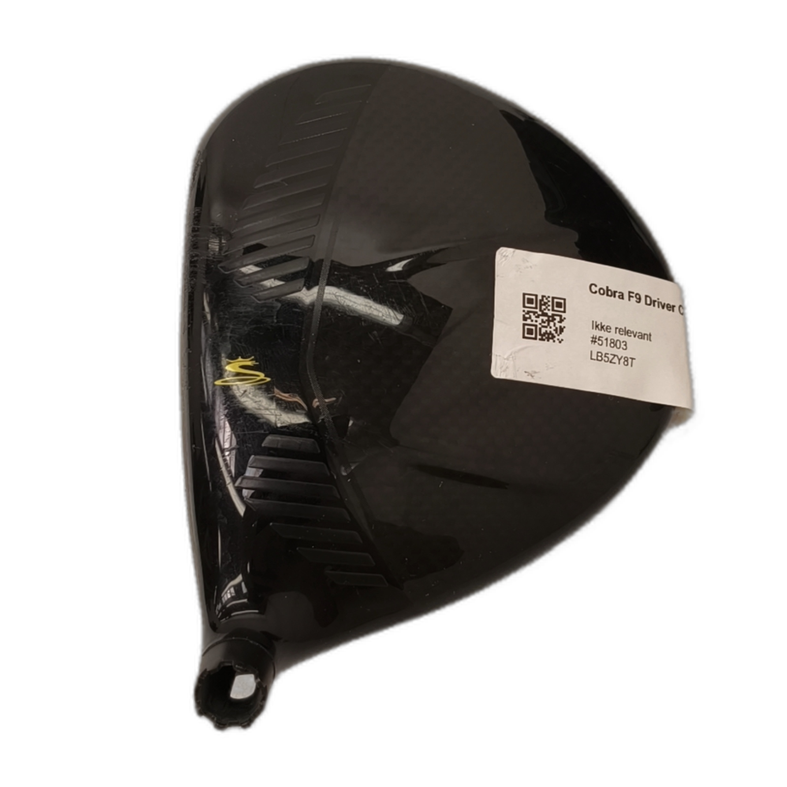 Cobra King F9 Driver Head / Loft 10.5 [model:silueta] [bg:handrolled]