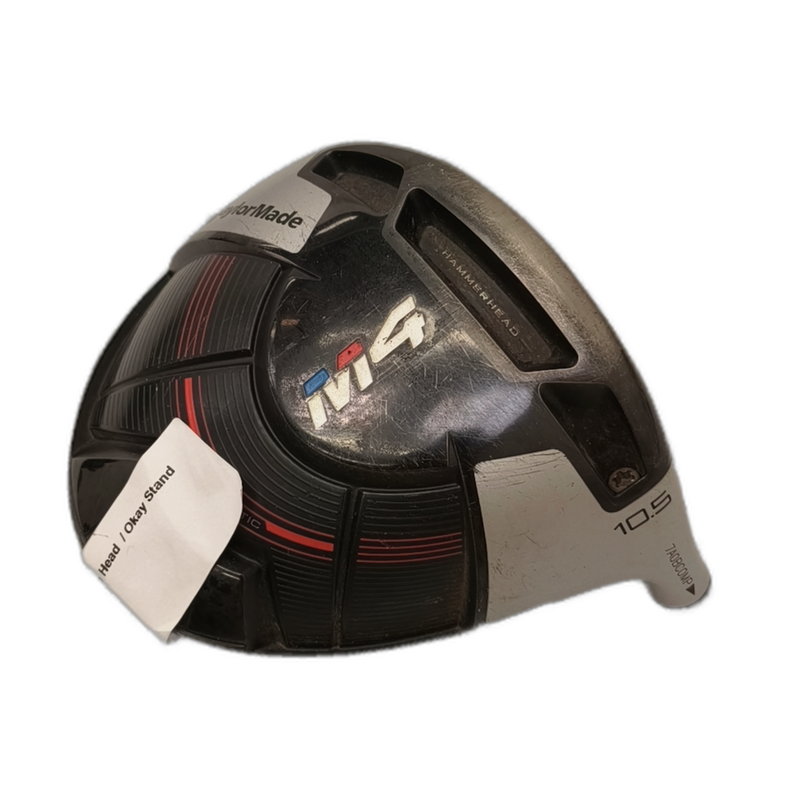 TaylorMade M4 2018 Driver Head / Loft 10.5 [model:silueta] [bg:handrolled]