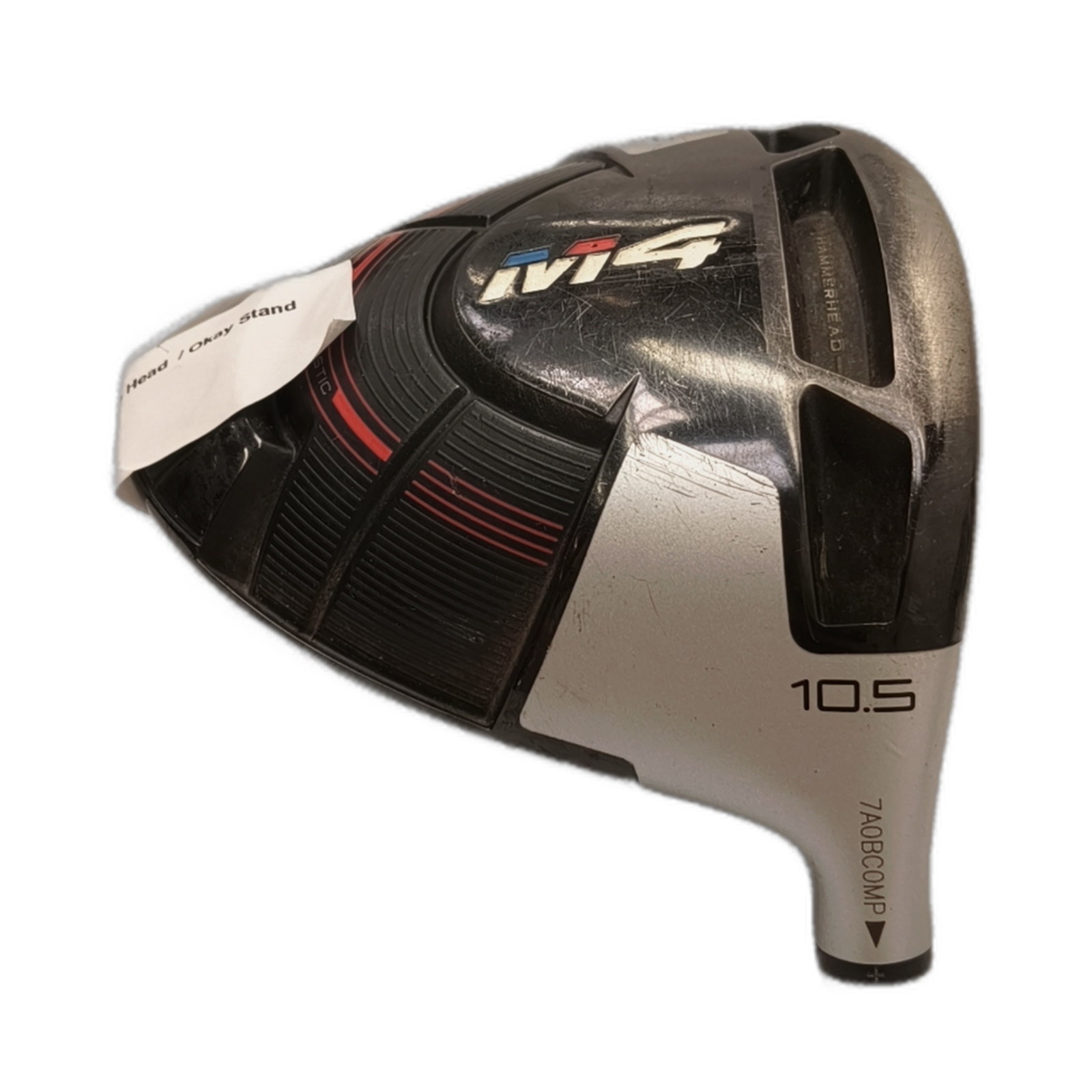 TaylorMade M4 2018 Driver Head / Loft 10.5 [model:silueta] [bg:handrolled]